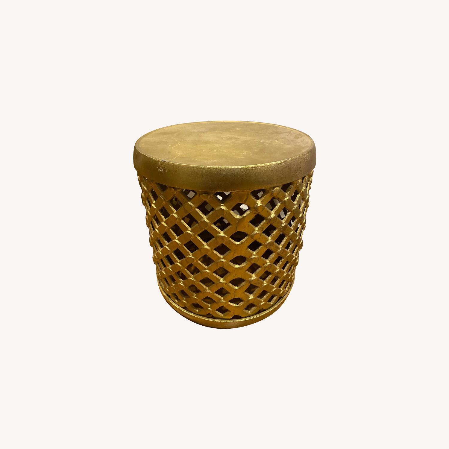 Jayson Home Brass Side Tables AptDeco