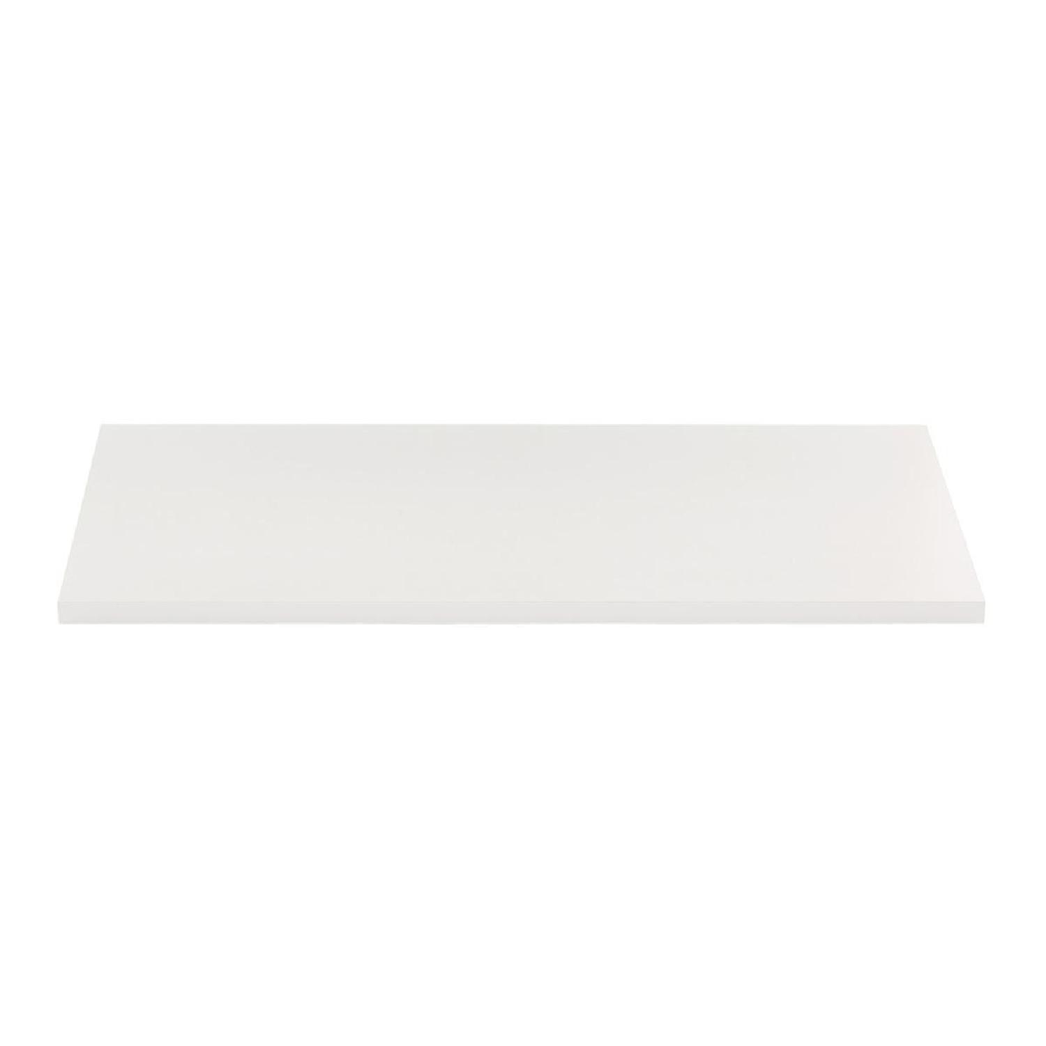 Container Store Elfa White Melamine Solid Shelves - image-0