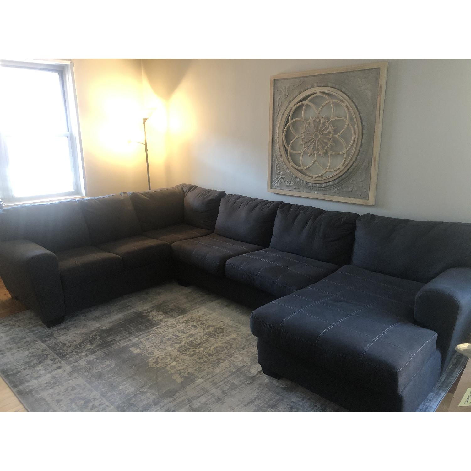 Raymour & Flanigan Francene 3 Piece Sectional Sofa - image-0