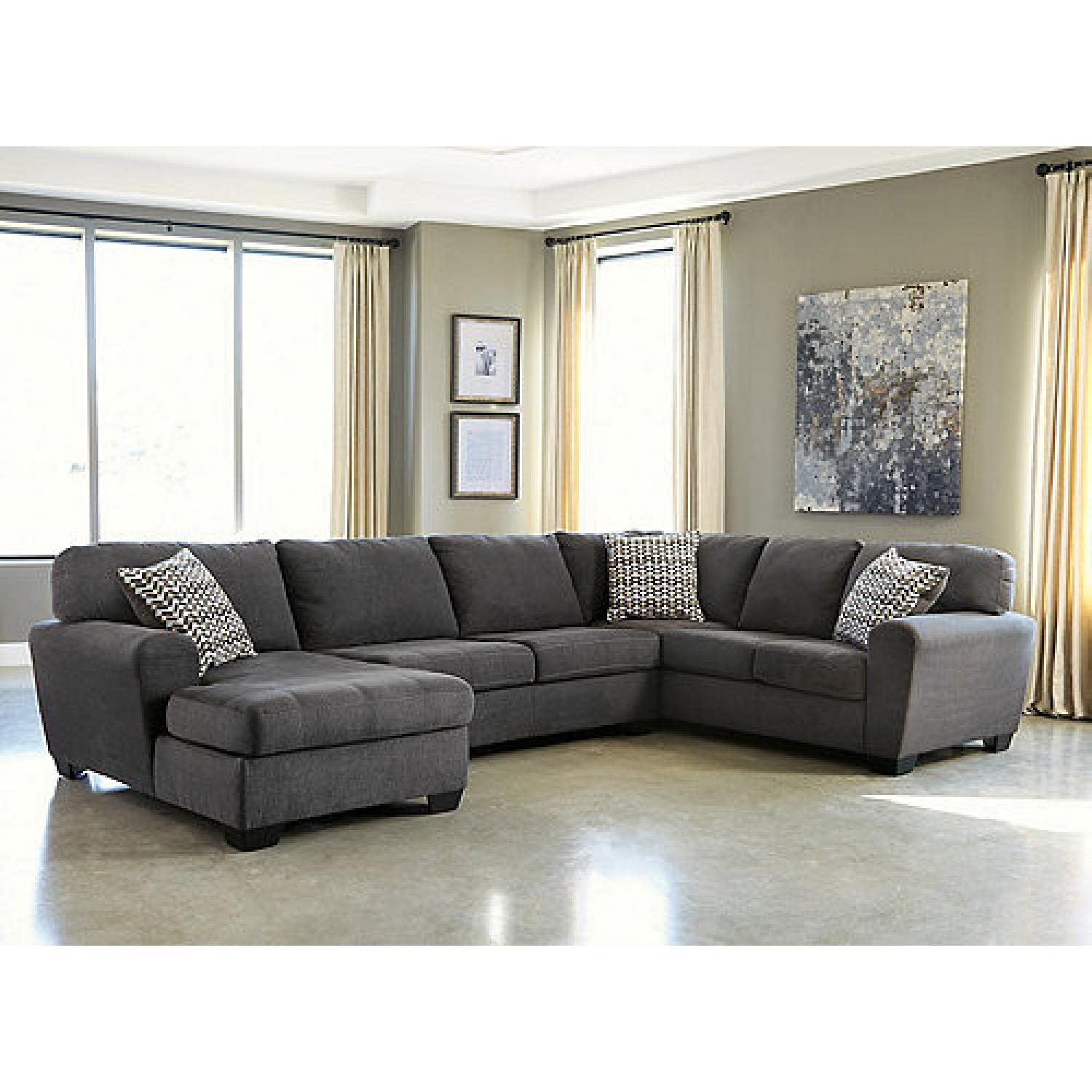 Raymour & Flanigan Francene 3 Piece Sectional Sofa - image-5