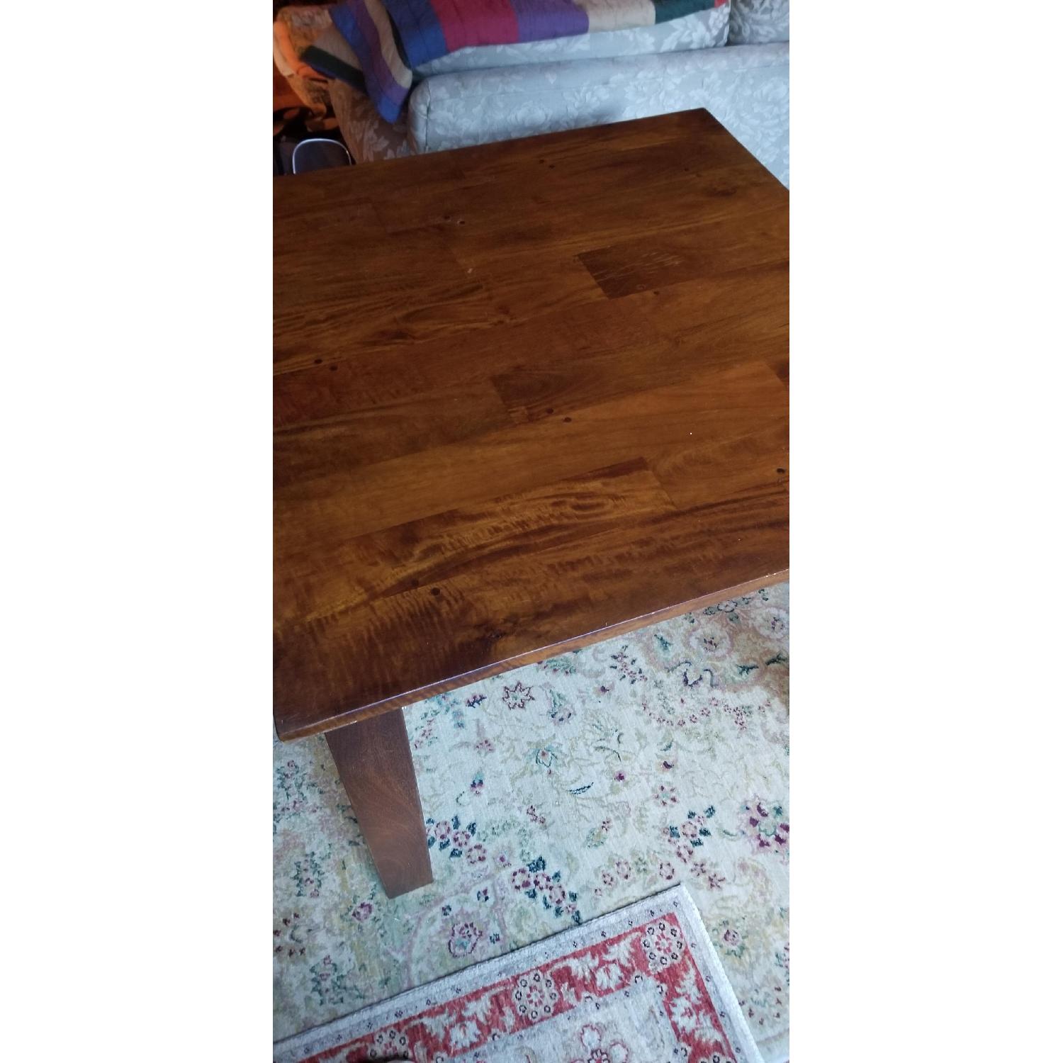 Pottery Barn High Dining Table w/ 2 Chairs - image-5