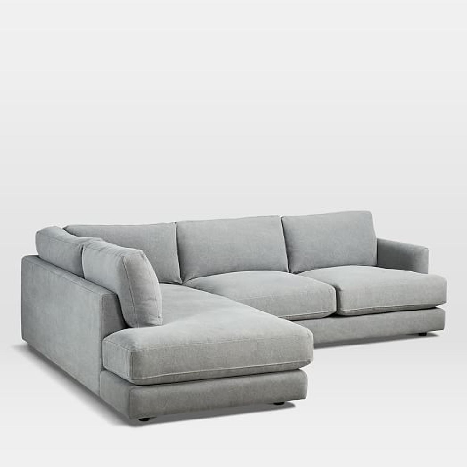 West Elm Haven 2Piece Sectional Sofa AptDeco
