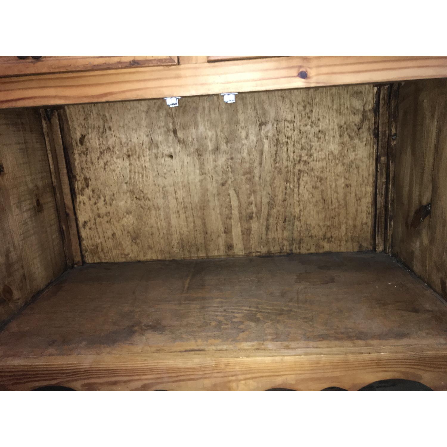 Mexican Sierra Rustic Pine Armoire - image-7