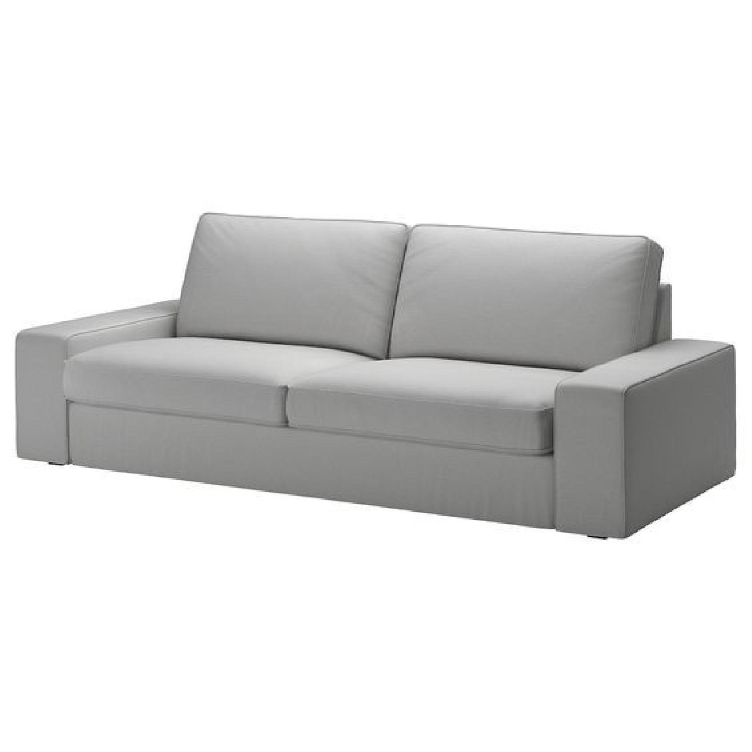 Ikea Kivik Orrsta Light Gray Sofa - image-0