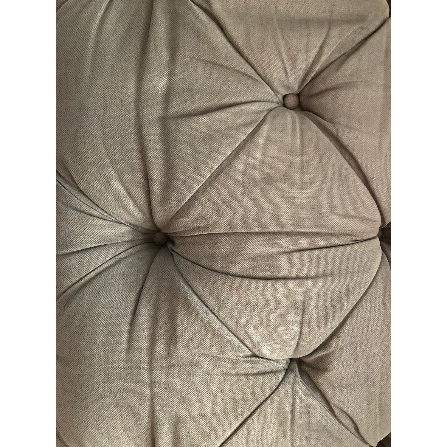 Restoration Hardware Soho Tufted Sofa - image-5