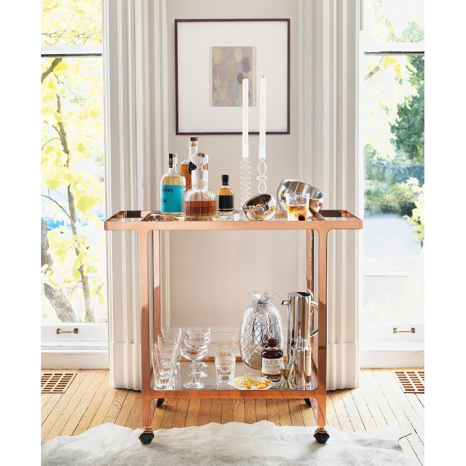 CB2 Copper Bar Cart - image-8