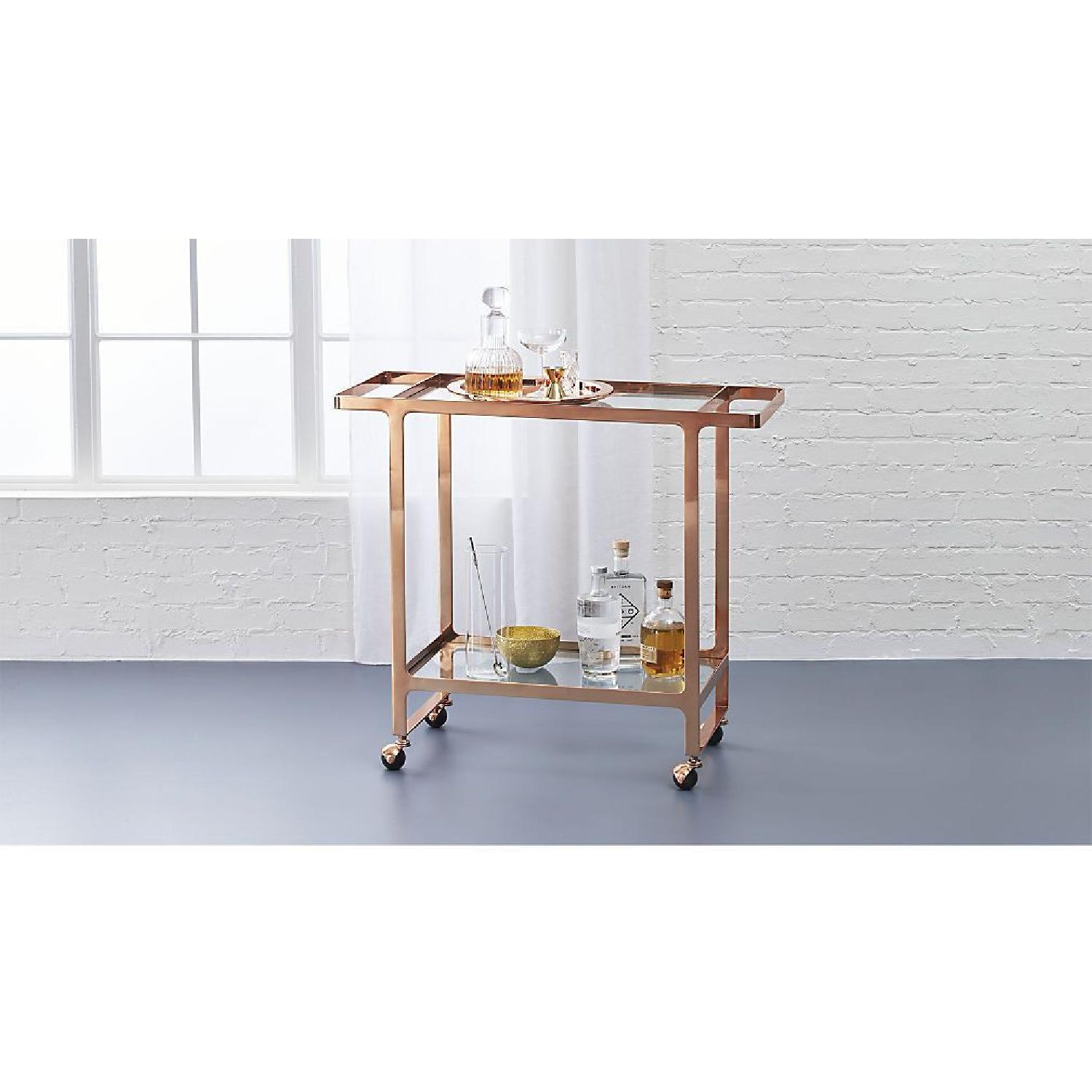 CB2 Copper Bar Cart - image-7