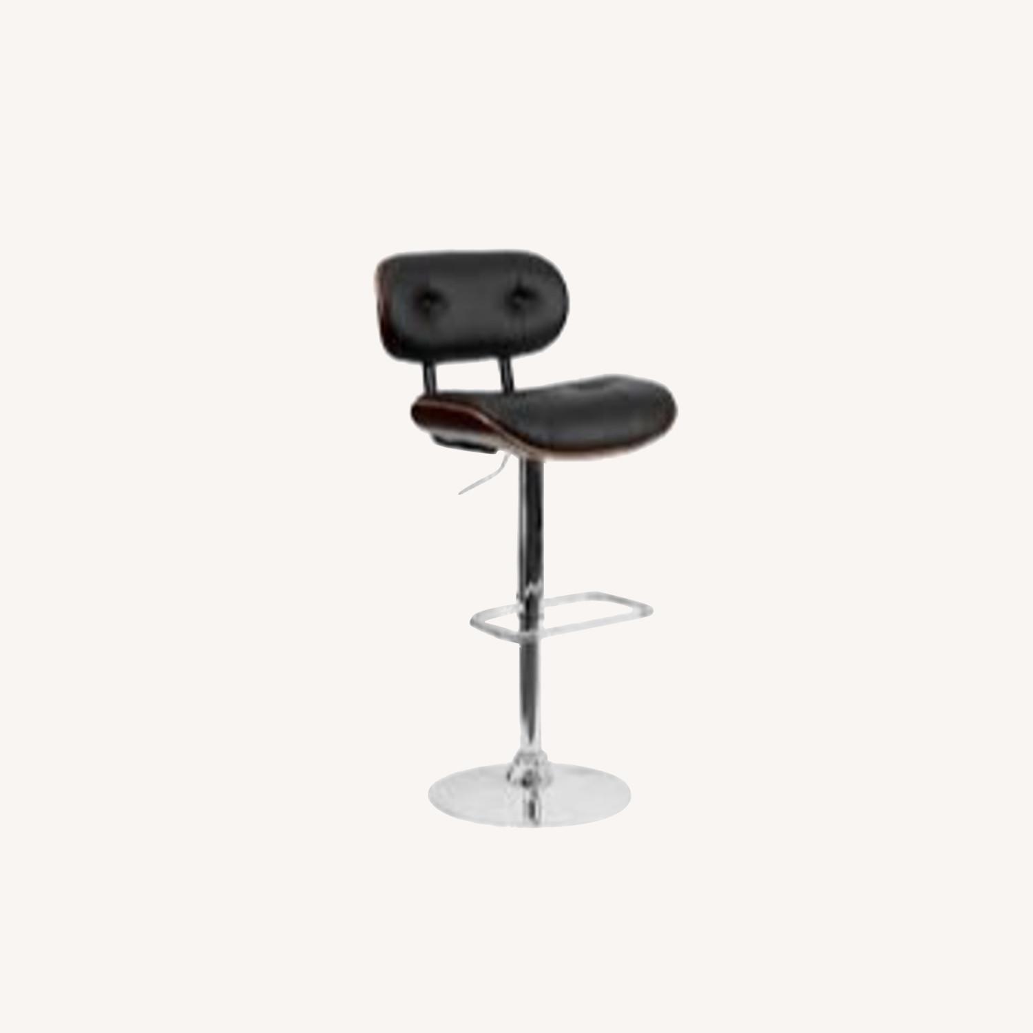 Mid-Century Eames-Inspired Bar Stools - image-0