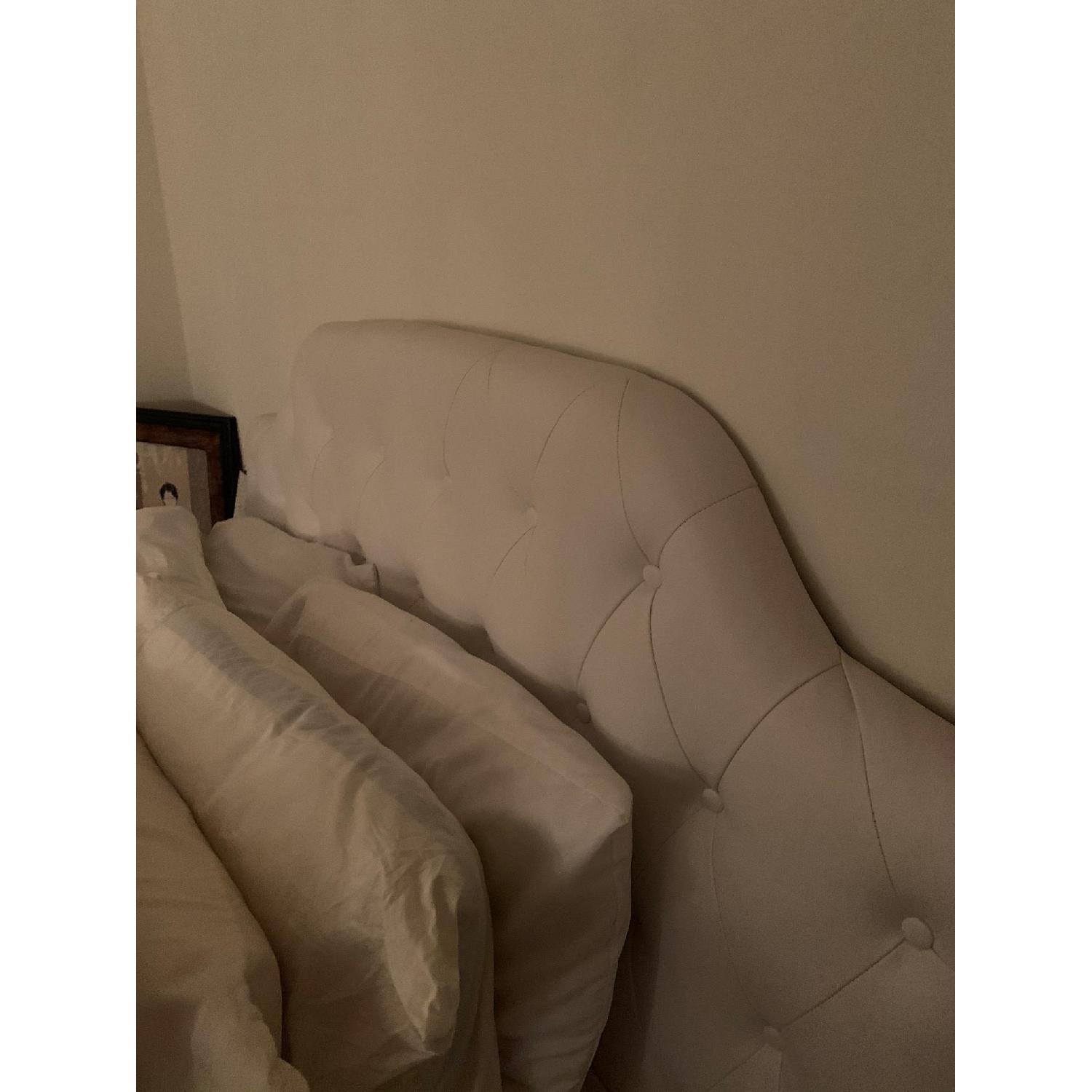 DHP Queen Faux Leather Tufted Headboard - image-6