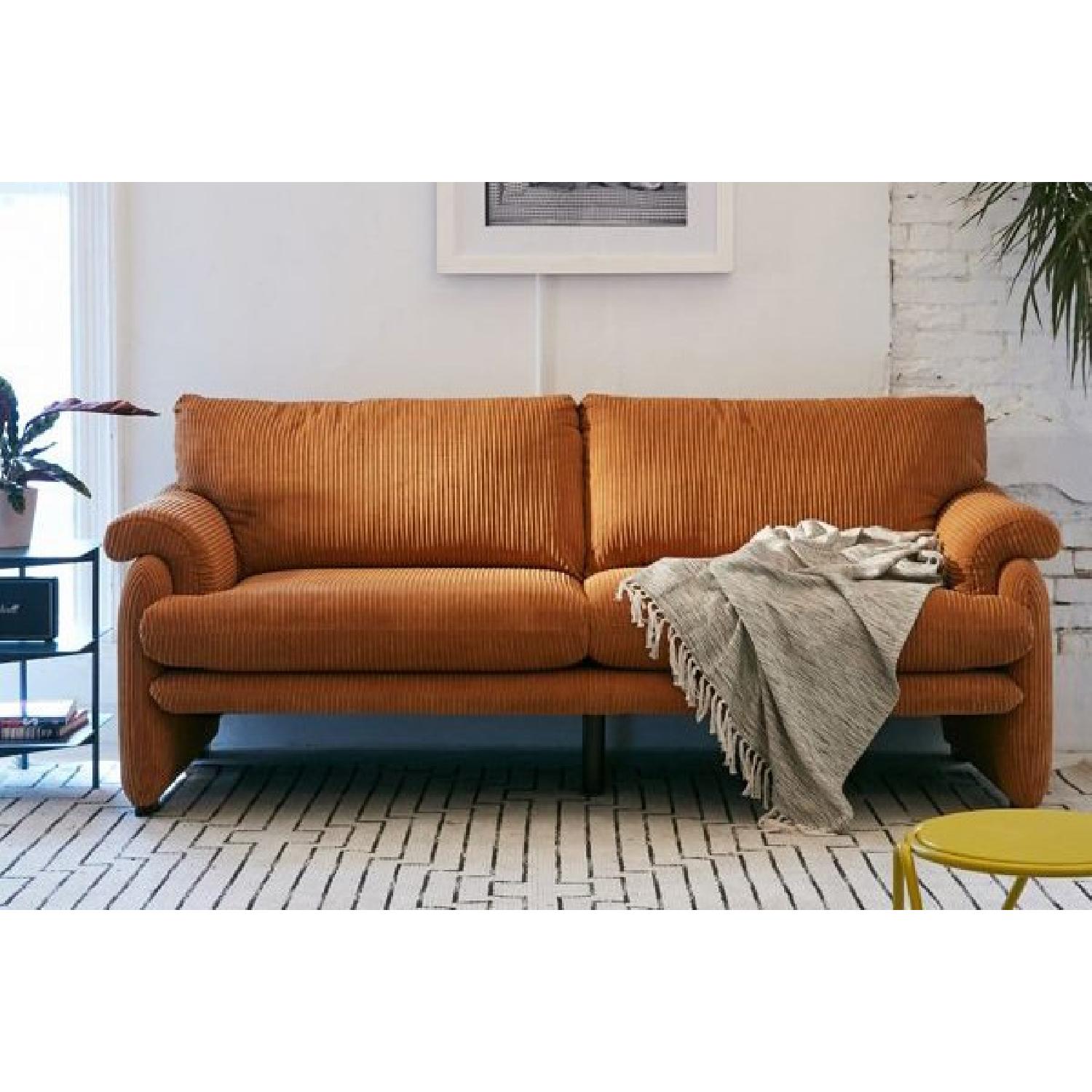 Urban Outfitters Elodie Sofa in Burnt Orange - image-5