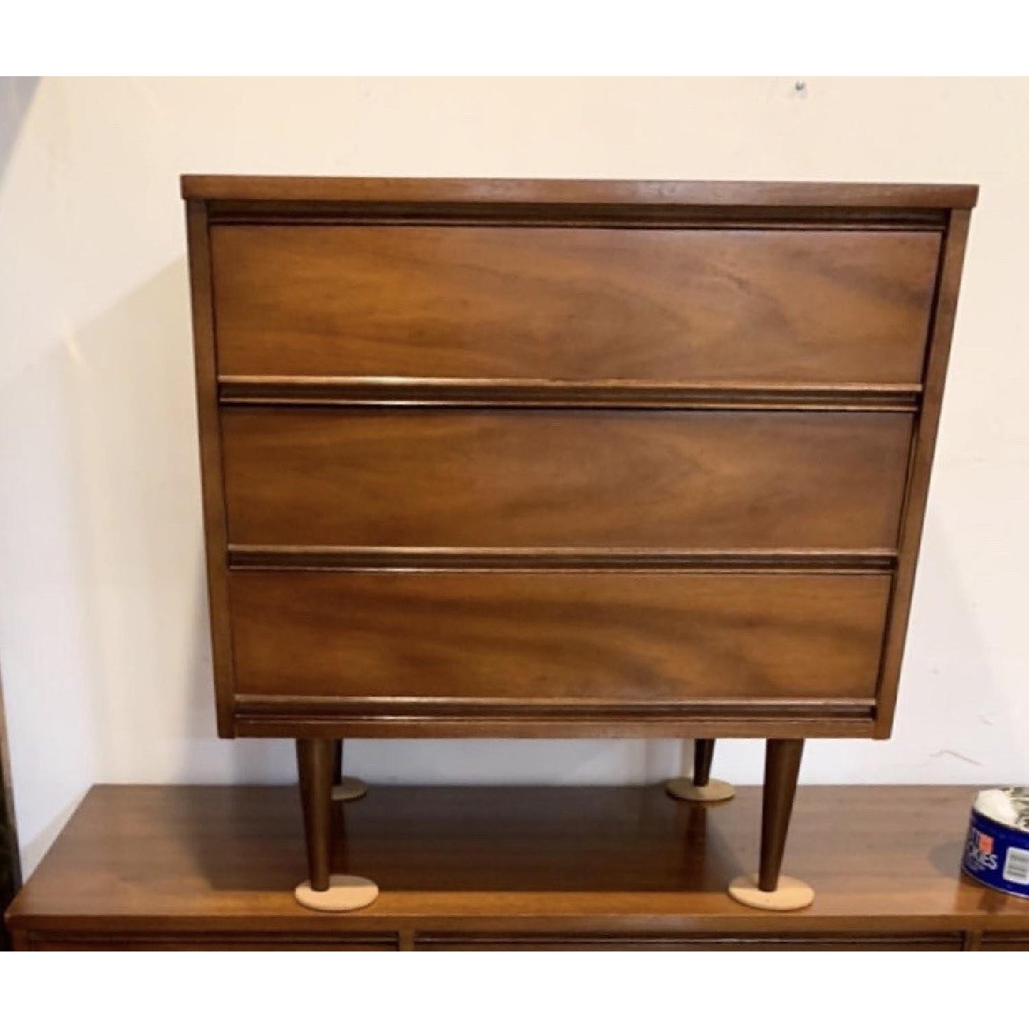 Vintage Mid Century Modern Bachelor's Chest - image-4