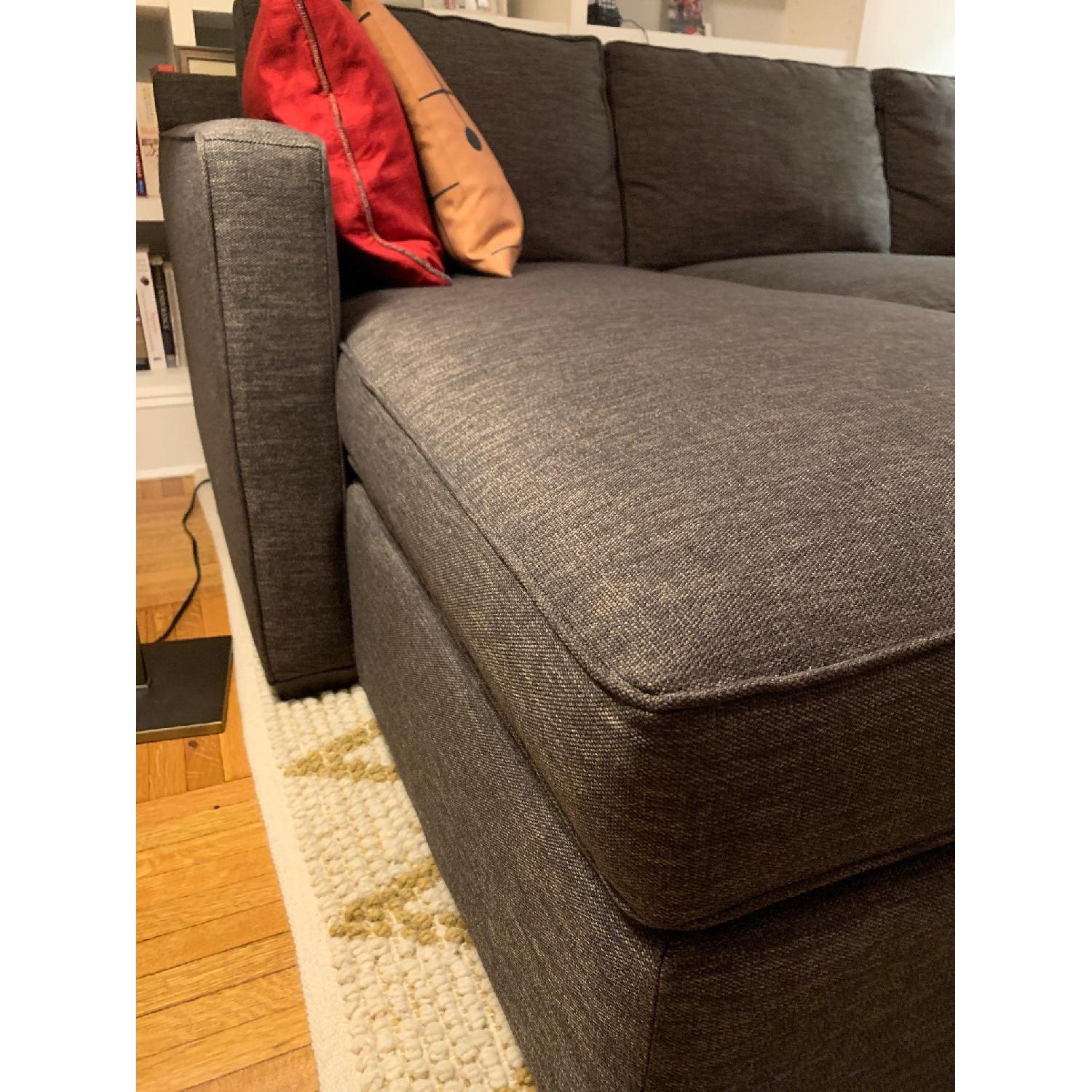 Crate & Barrel Davis 3 Seat Lounger Sofa - image-4
