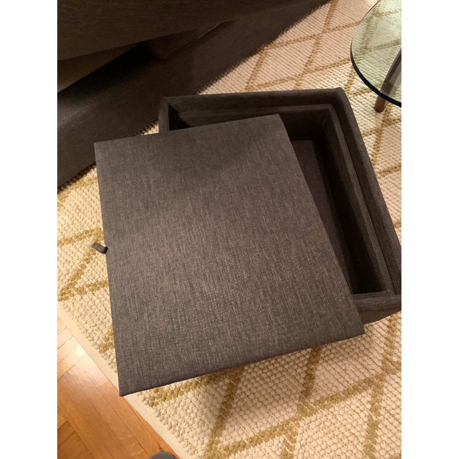 Crate & Barrel Davis 3 Seat Lounger Sofa - image-6