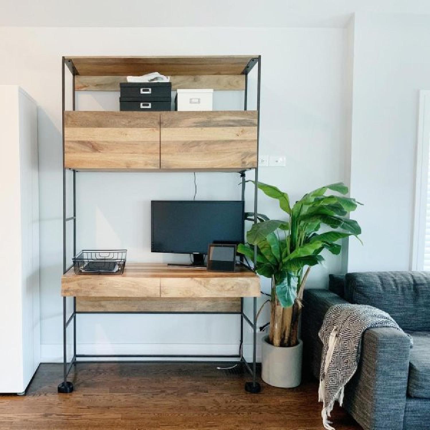 West Elm Industrial Modular Desk Aptdeco
