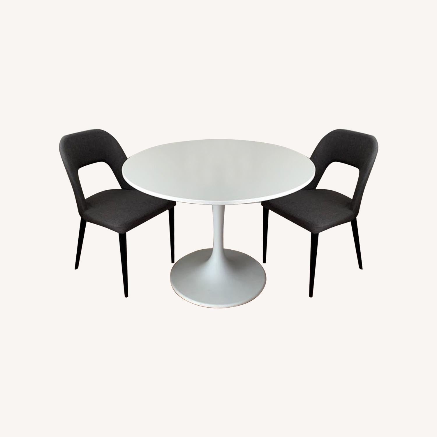 訳あり　IKEA DOKSTA DOCKSTA ドクスタ テーブル, ホワイト/ホワイト, 103 cm - IKEA