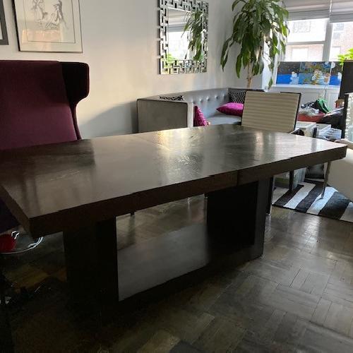 Z Gallerie Extending Dining Table w/ 4 Chairs