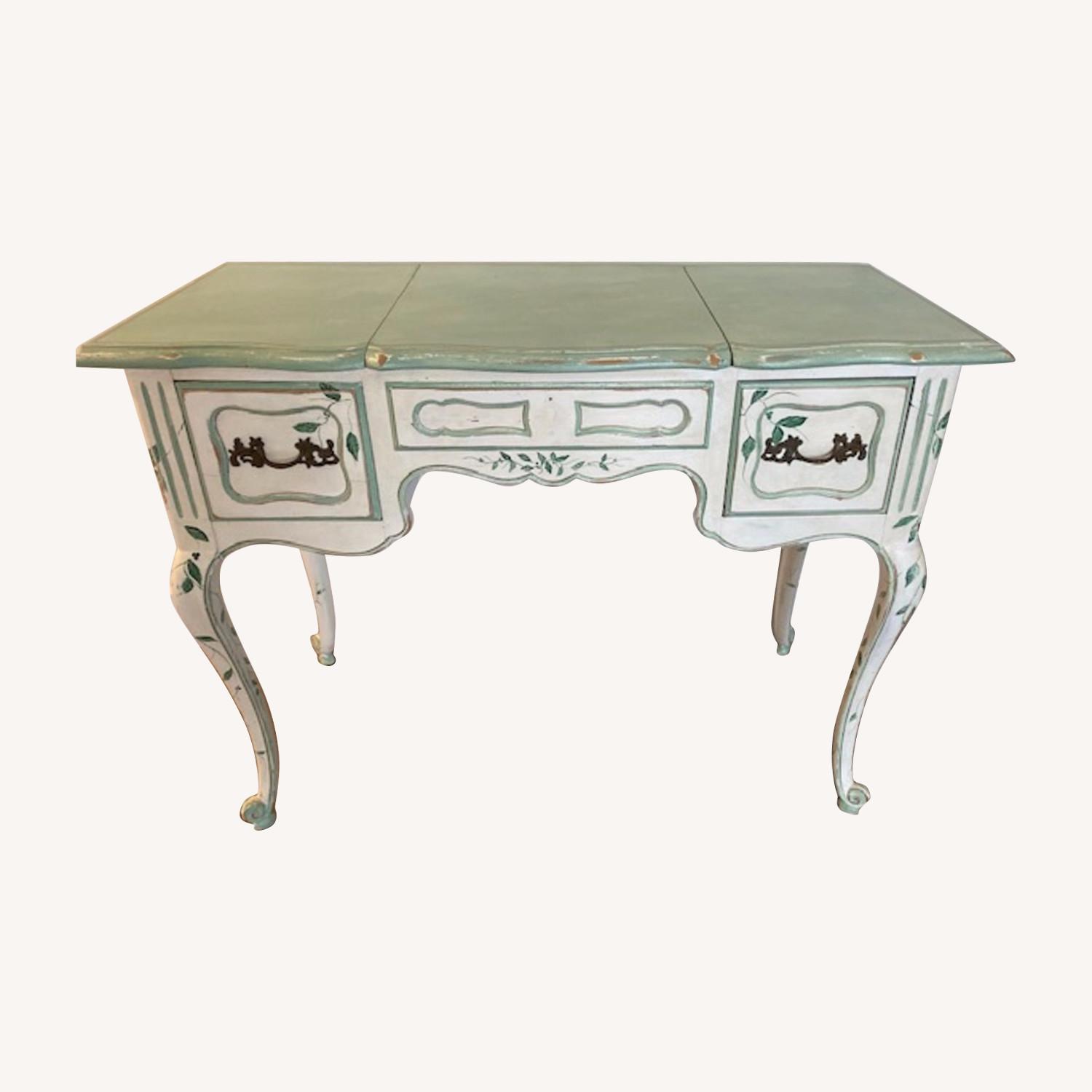 Vintage French Provincial Desk/Vanity AptDeco