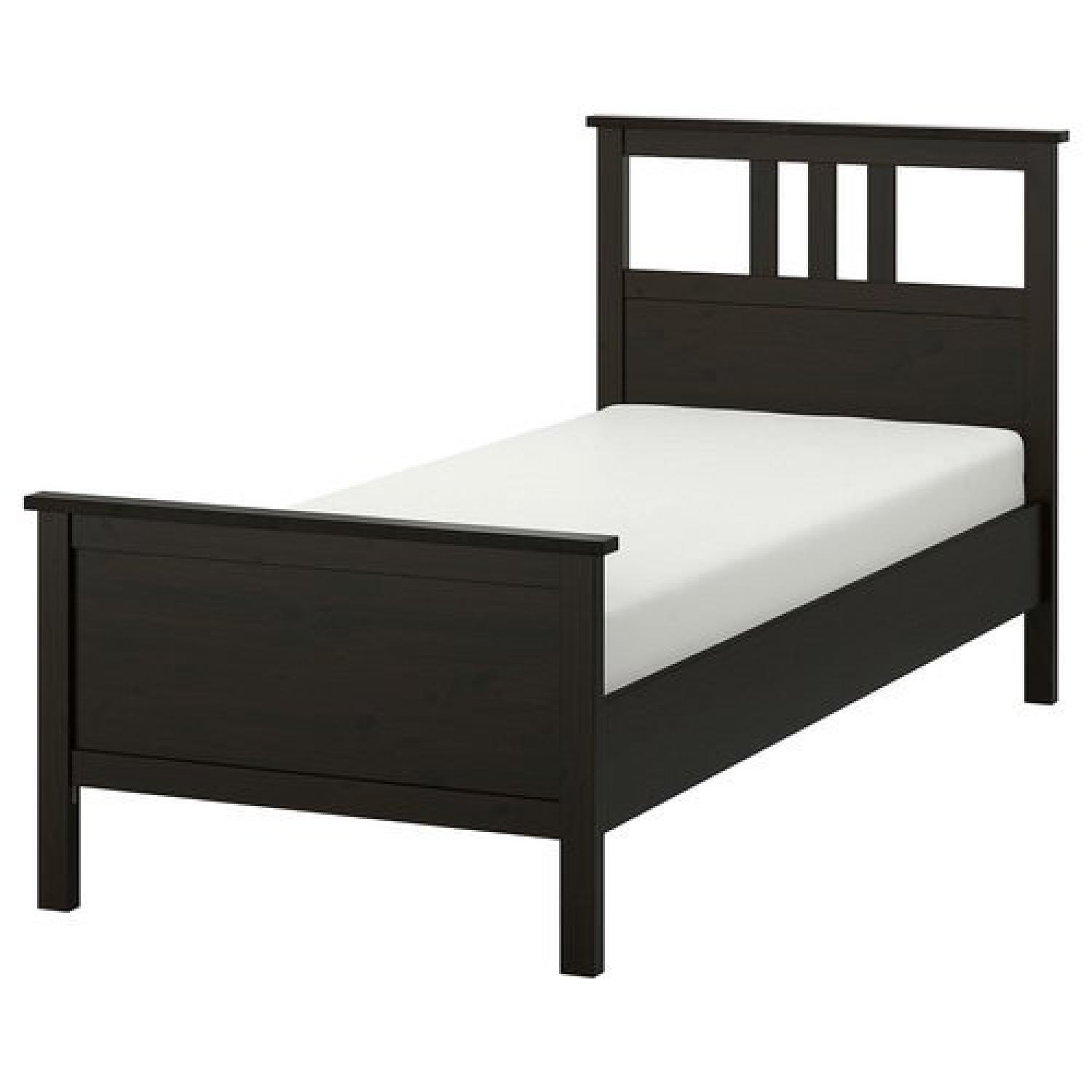 Ikea Hemnes Twin Bed Frame w/ Slats - image-0