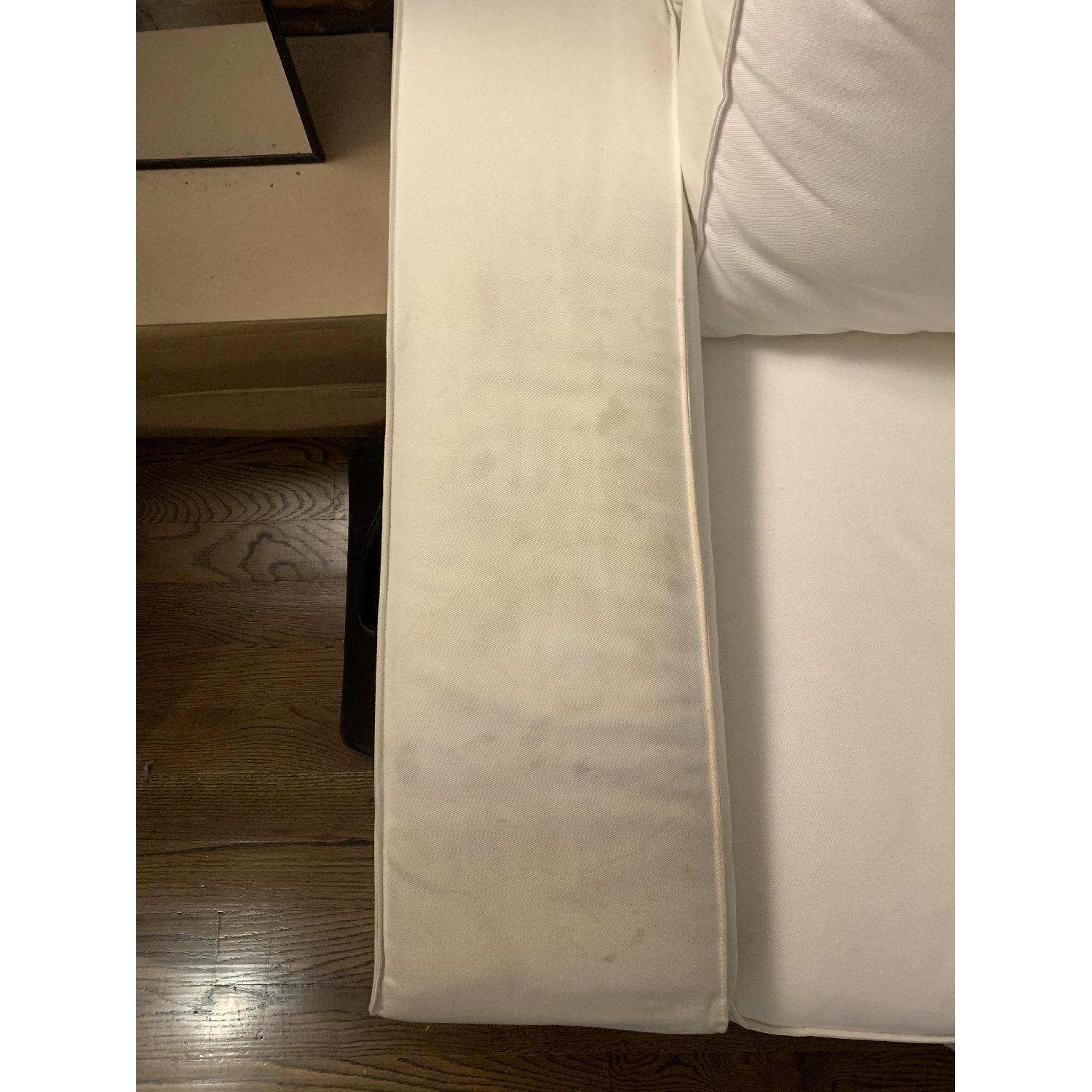 Ikea White Kivik Sofa - image-6