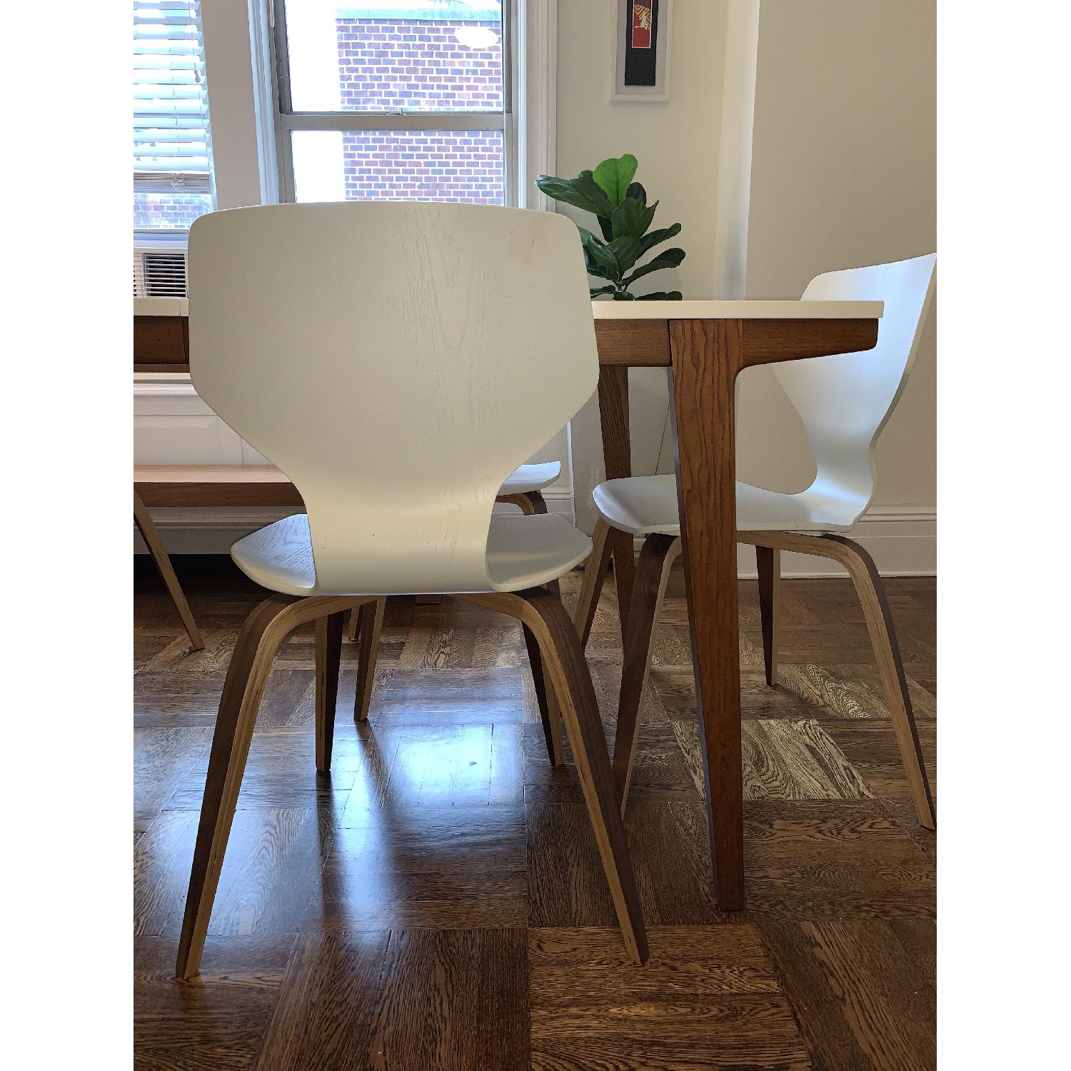 West Elm Modern Expandable Dining Table AptDeco