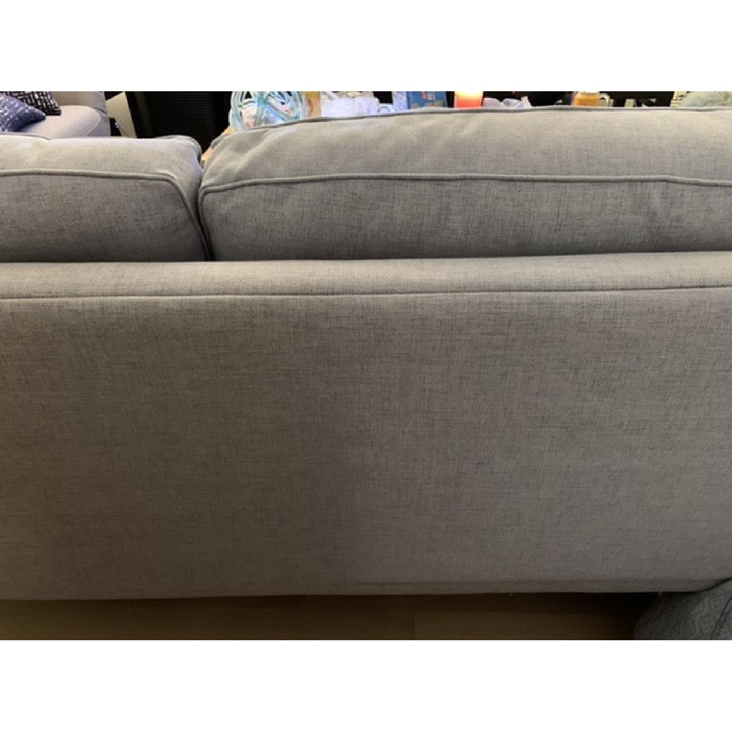 West Elm Feather Grey Peggy Mid-Century Sofa - image-7