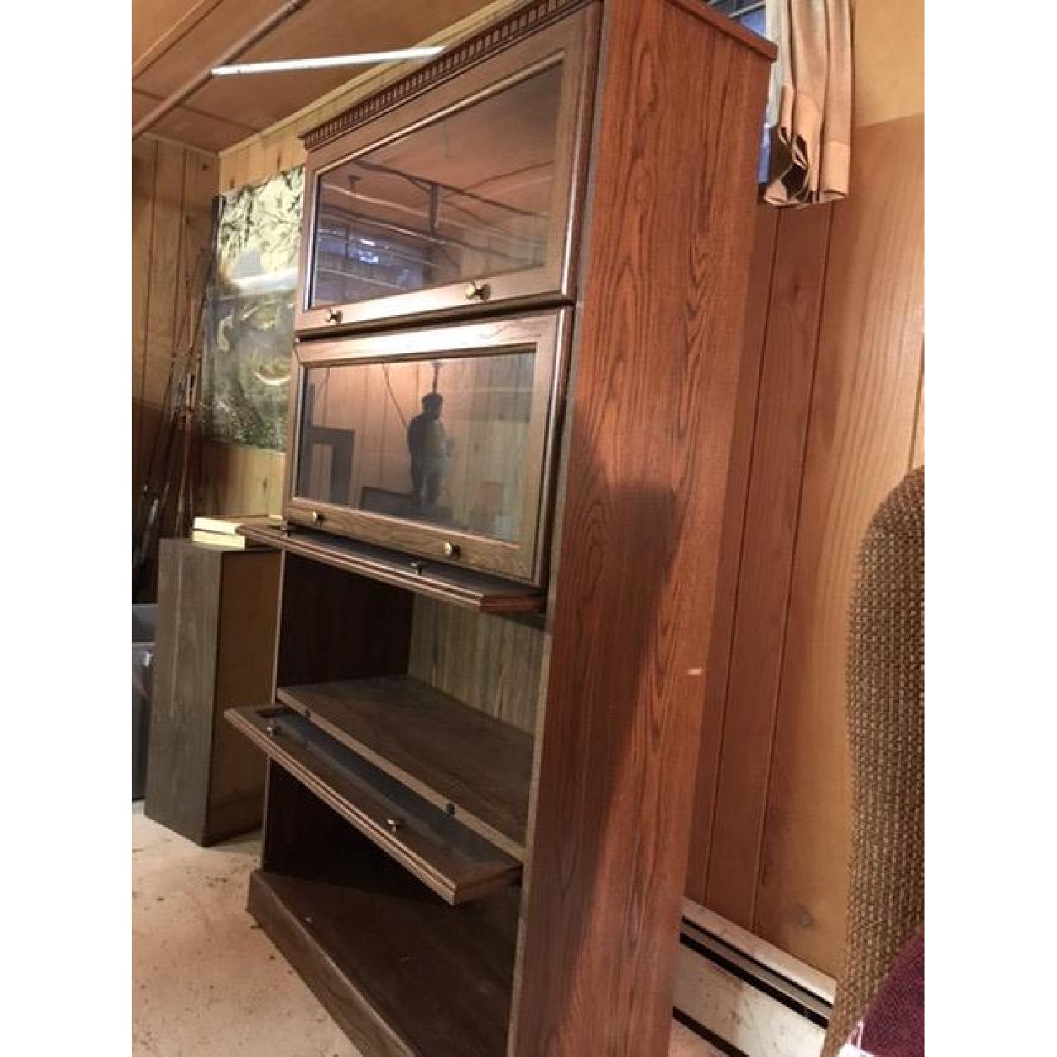 Barrister Bookcase w/ Glass Doors - image-3