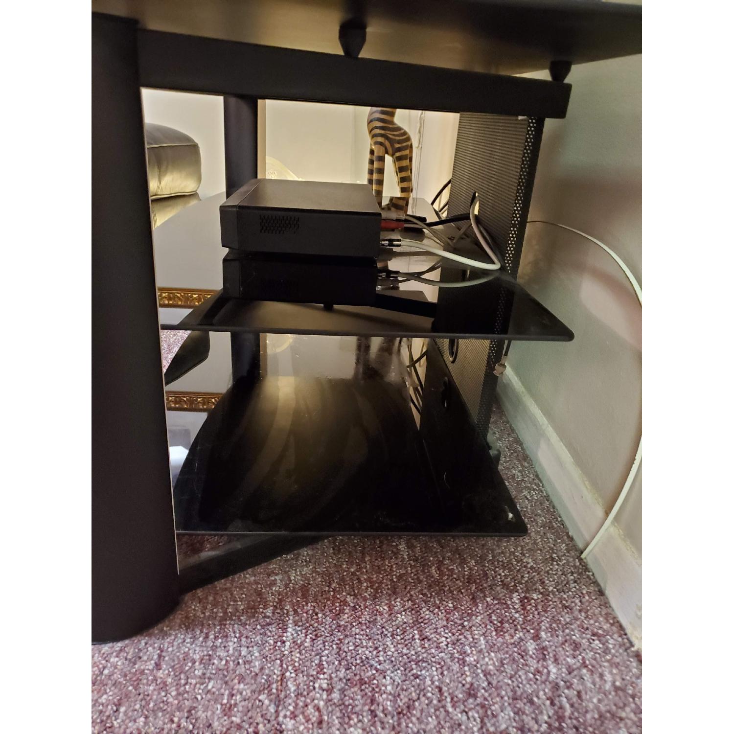 Z-line Designs Tempered Glass TV Stand - image-2