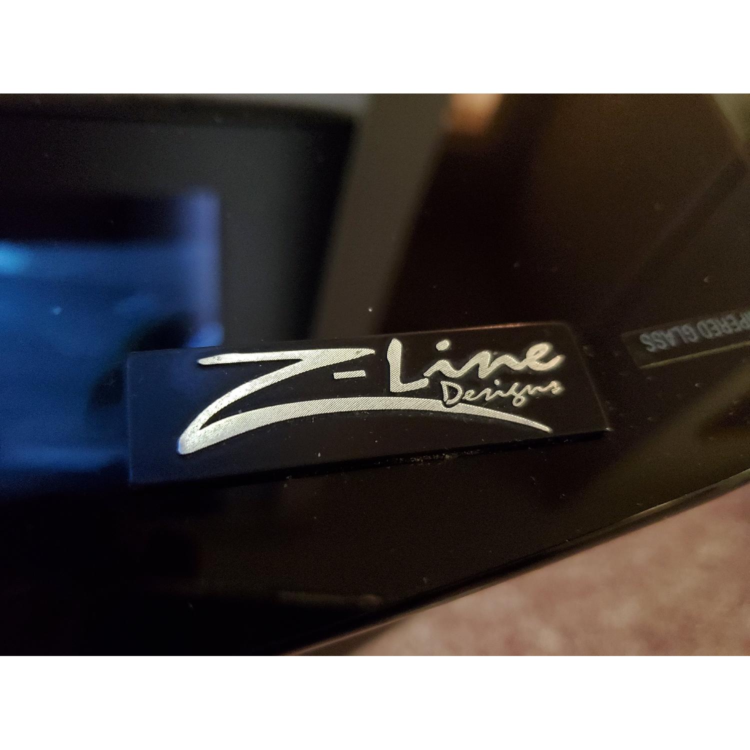 Z-line Designs Tempered Glass TV Stand - image-3