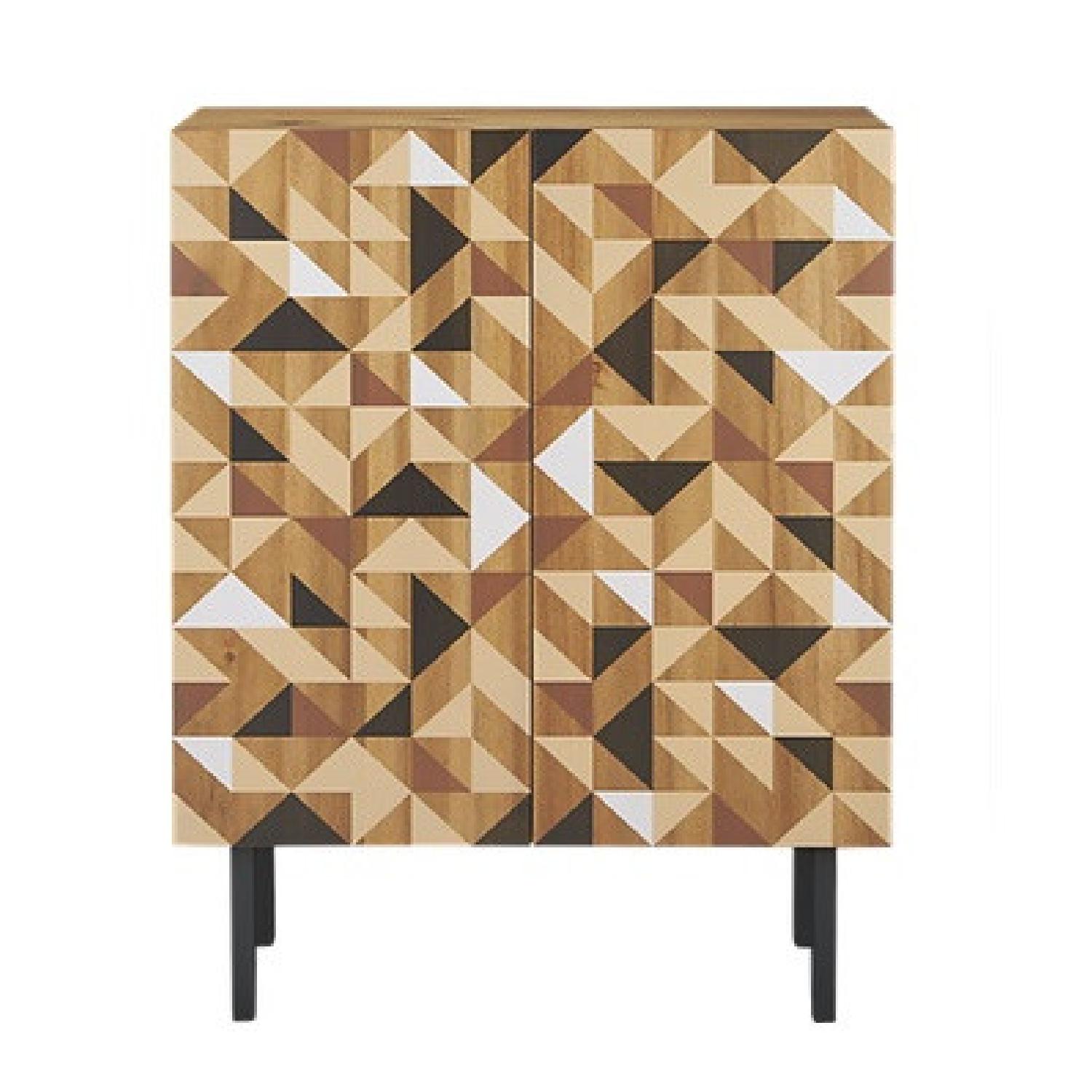 CB2 Triad Bar Cabinet - image-0