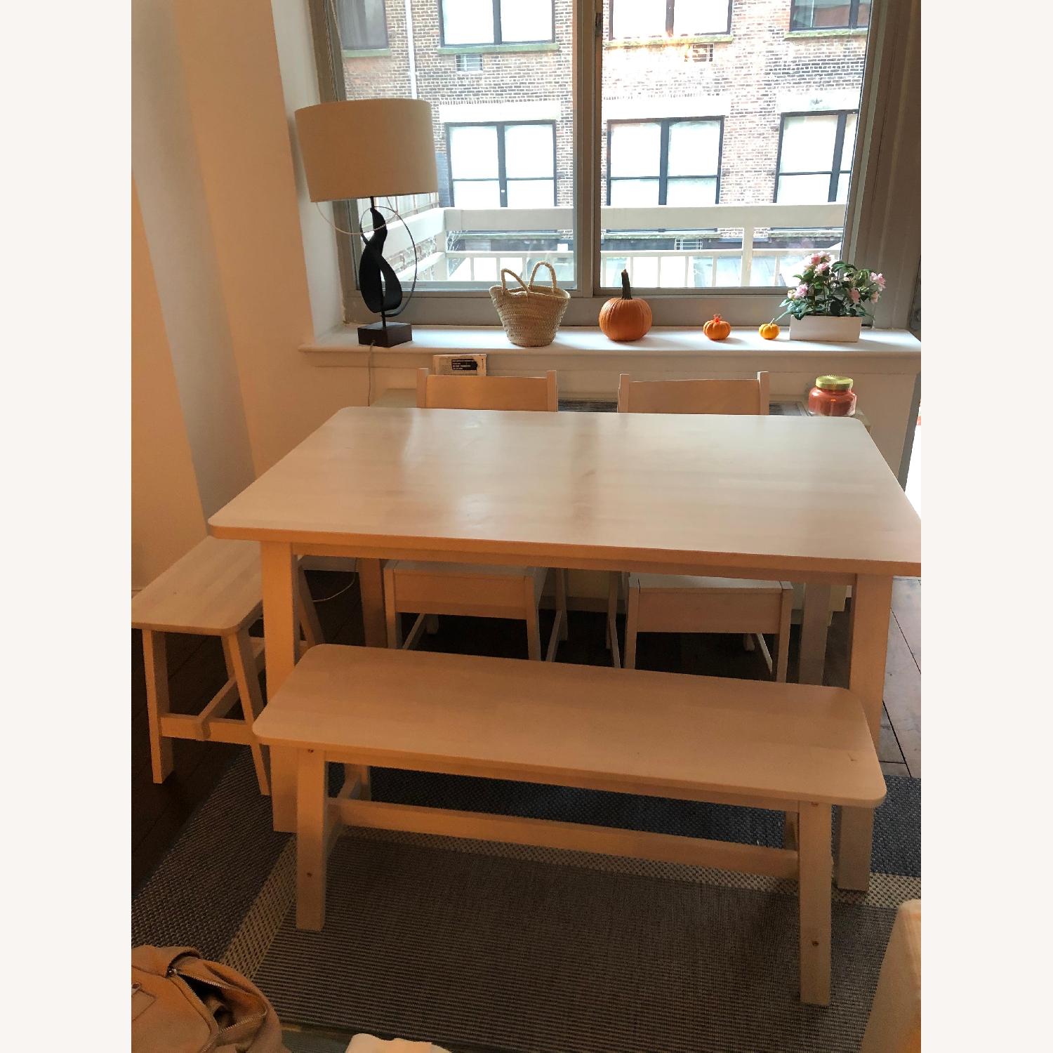 Ikea Norraker 5-Piece Dining Set - AptDeco