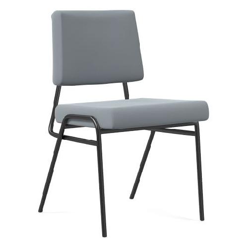 West Elm Wire Frame Upholstered Dining Chair