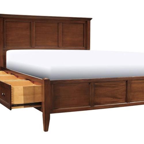 Raymour & Flanigan Westlake Queen Storage Platform Bed