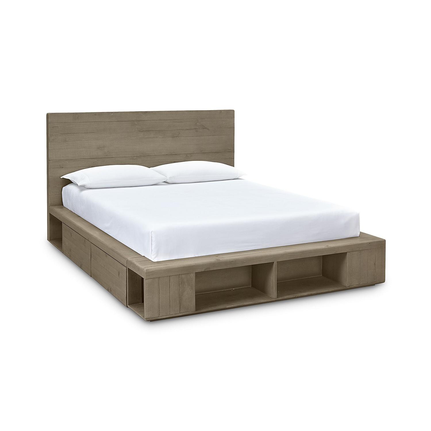 Macy's Brandon Storage King Platform Bed AptDeco