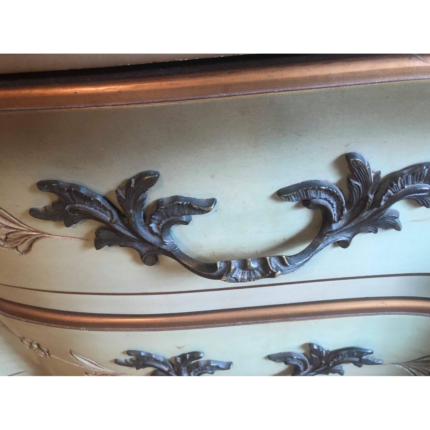 Vintage 1970s French Provincial 9 Drawer Dresser - image-7