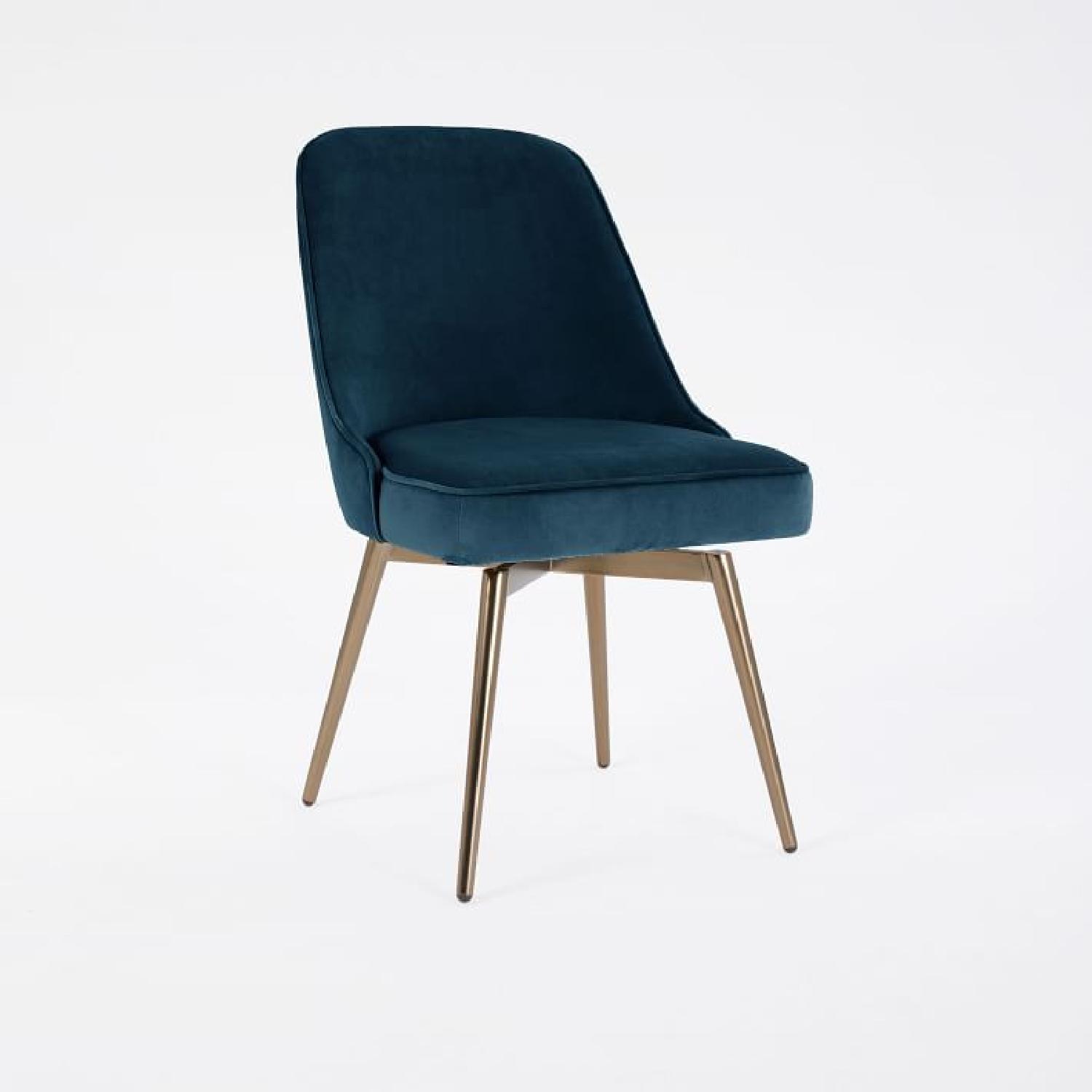 West Elm Mid-Century Swivel Office Chair - image-4