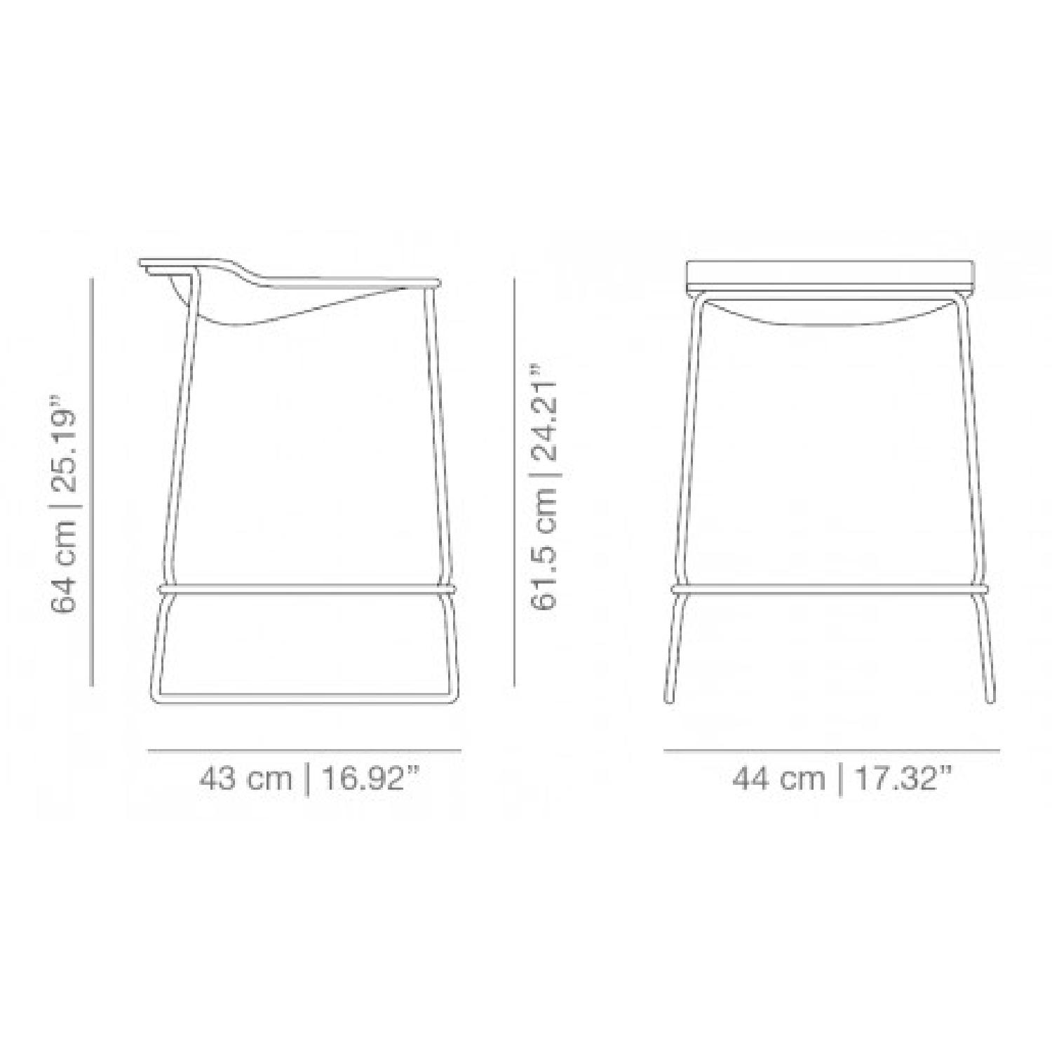 Viccarbe Patricia Urquiola Last Minute Medium Bar Stools - image-6