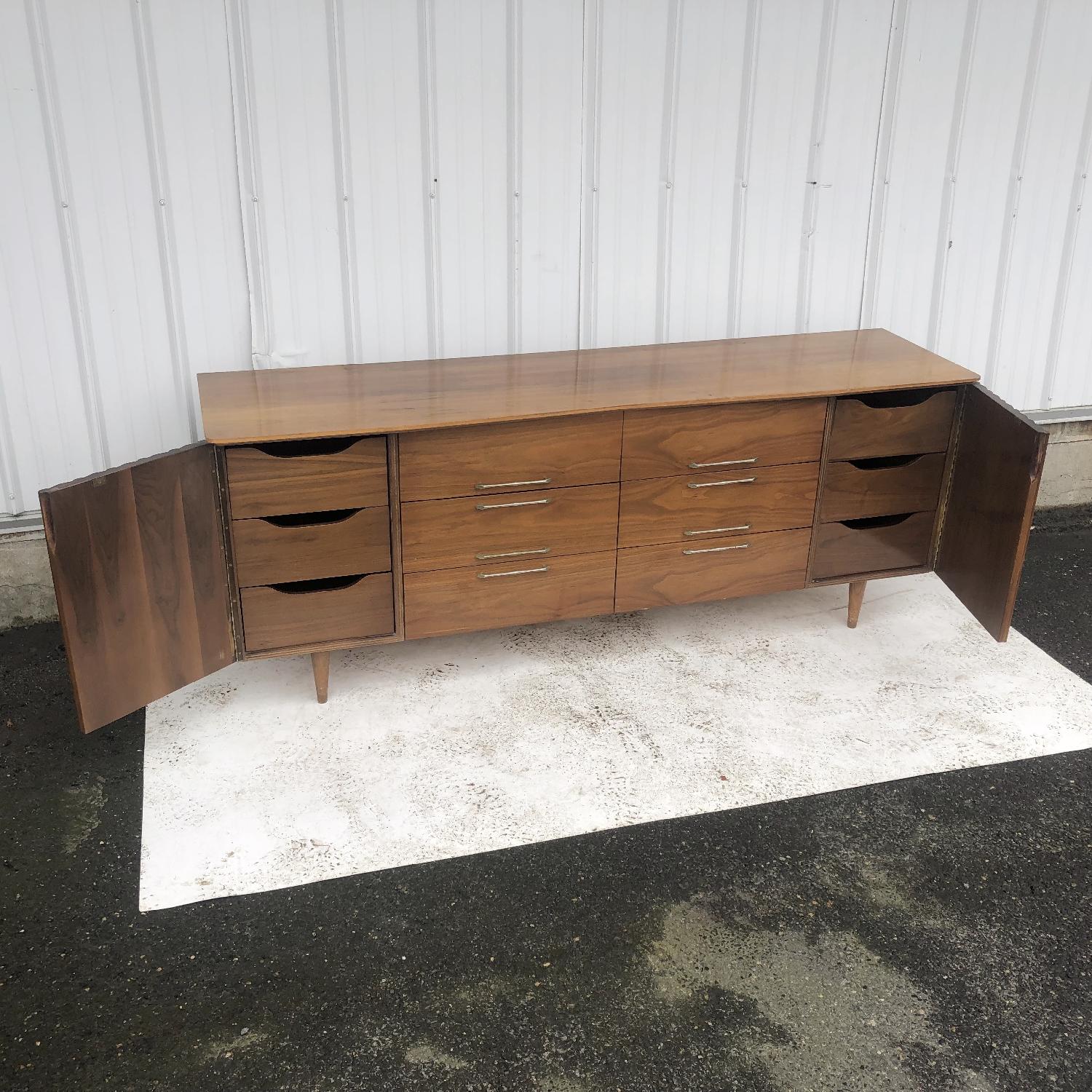 Mid-Century Modern Twelve Drawer Dresser - image-1