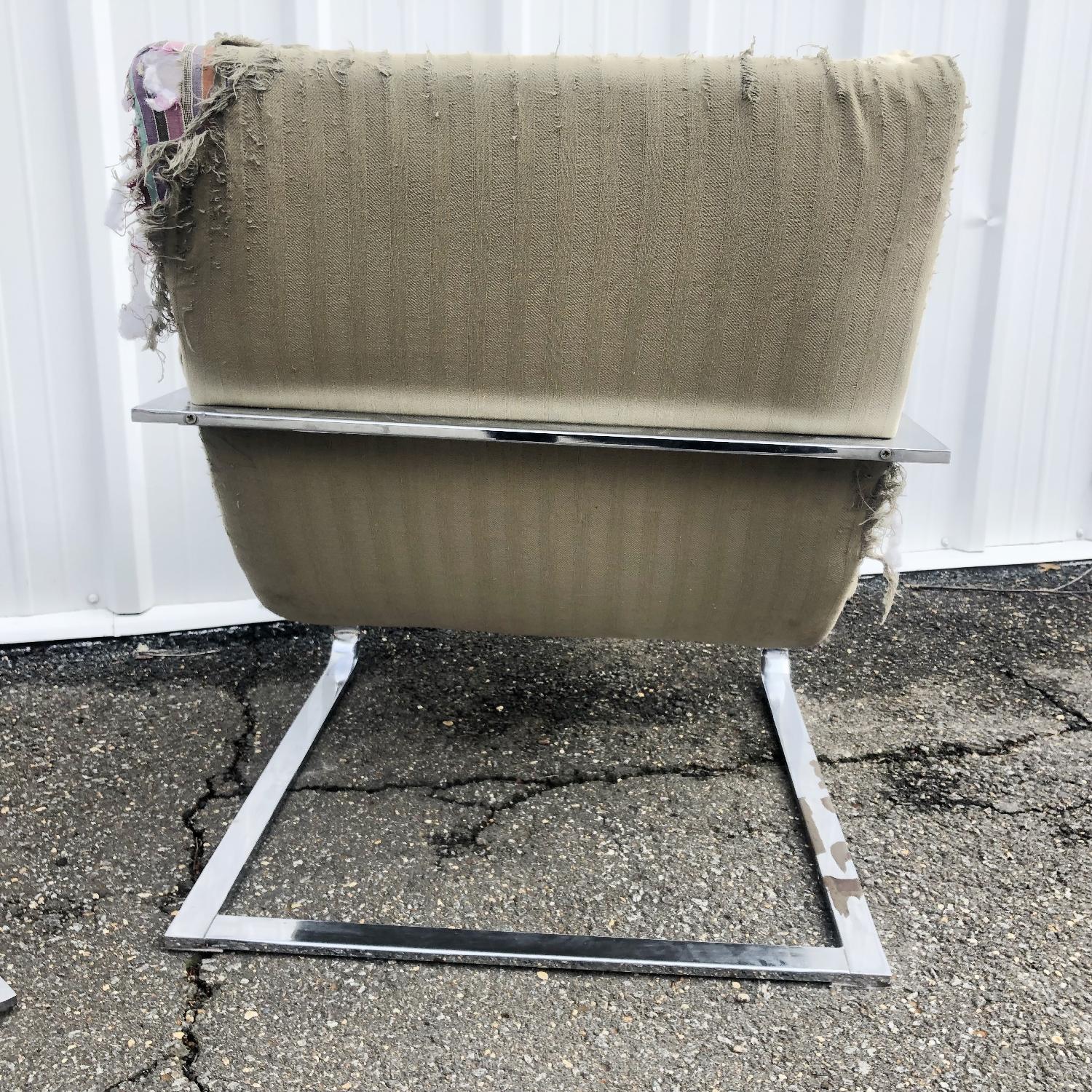 Milo Baughman Style Mid-Century Modern Lounge Chairs - image-10