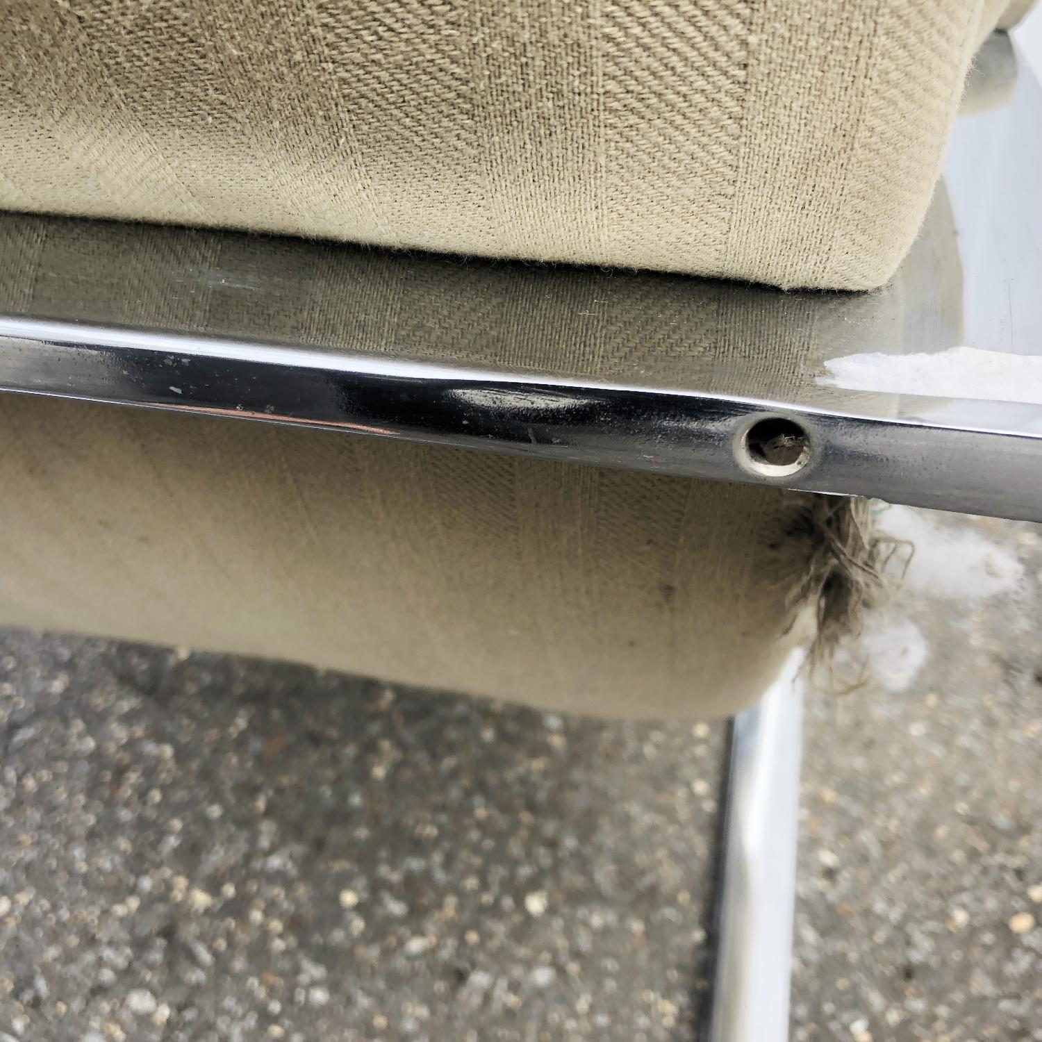 Milo Baughman Style Mid-Century Modern Lounge Chairs - image-11