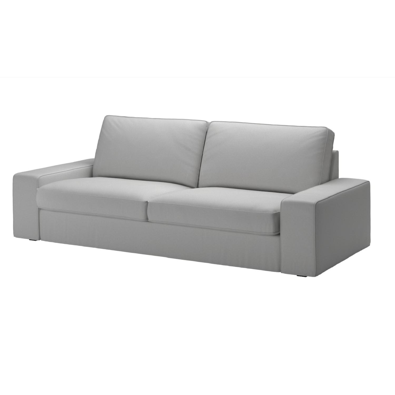 Ikea Kivik 3.5-Seat Sofa in Orrsta Light Gray - image-3