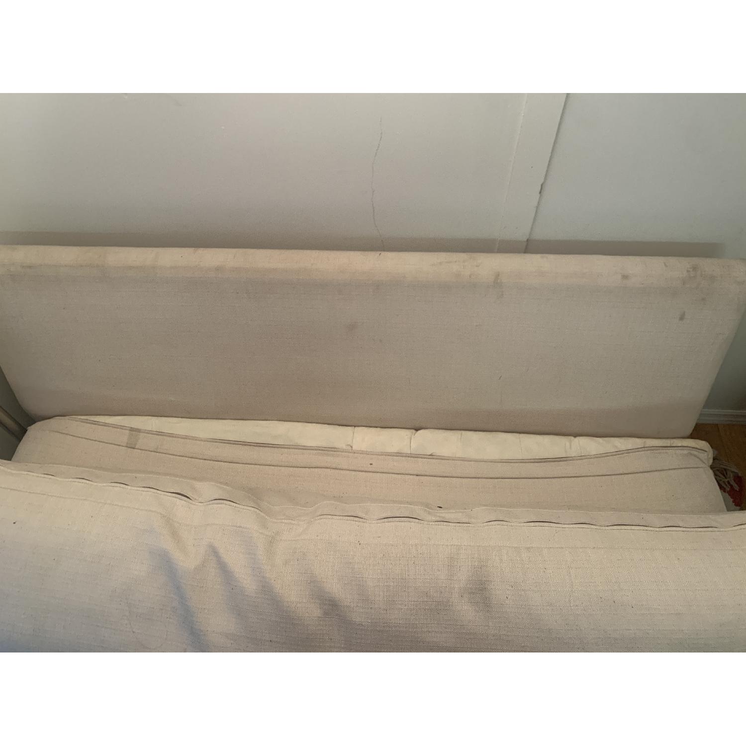 CB2 Cream Piazza Apartment Sofa - image-6