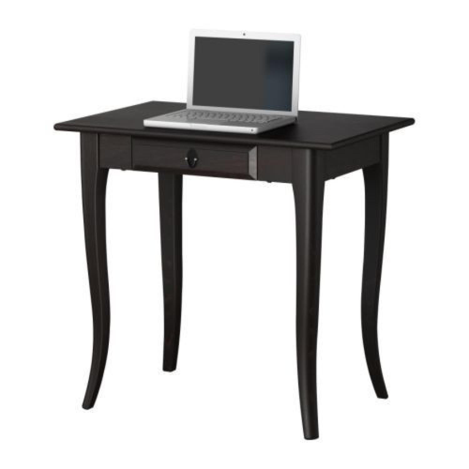 Ikea Leksvik Desk & Stool AptDeco