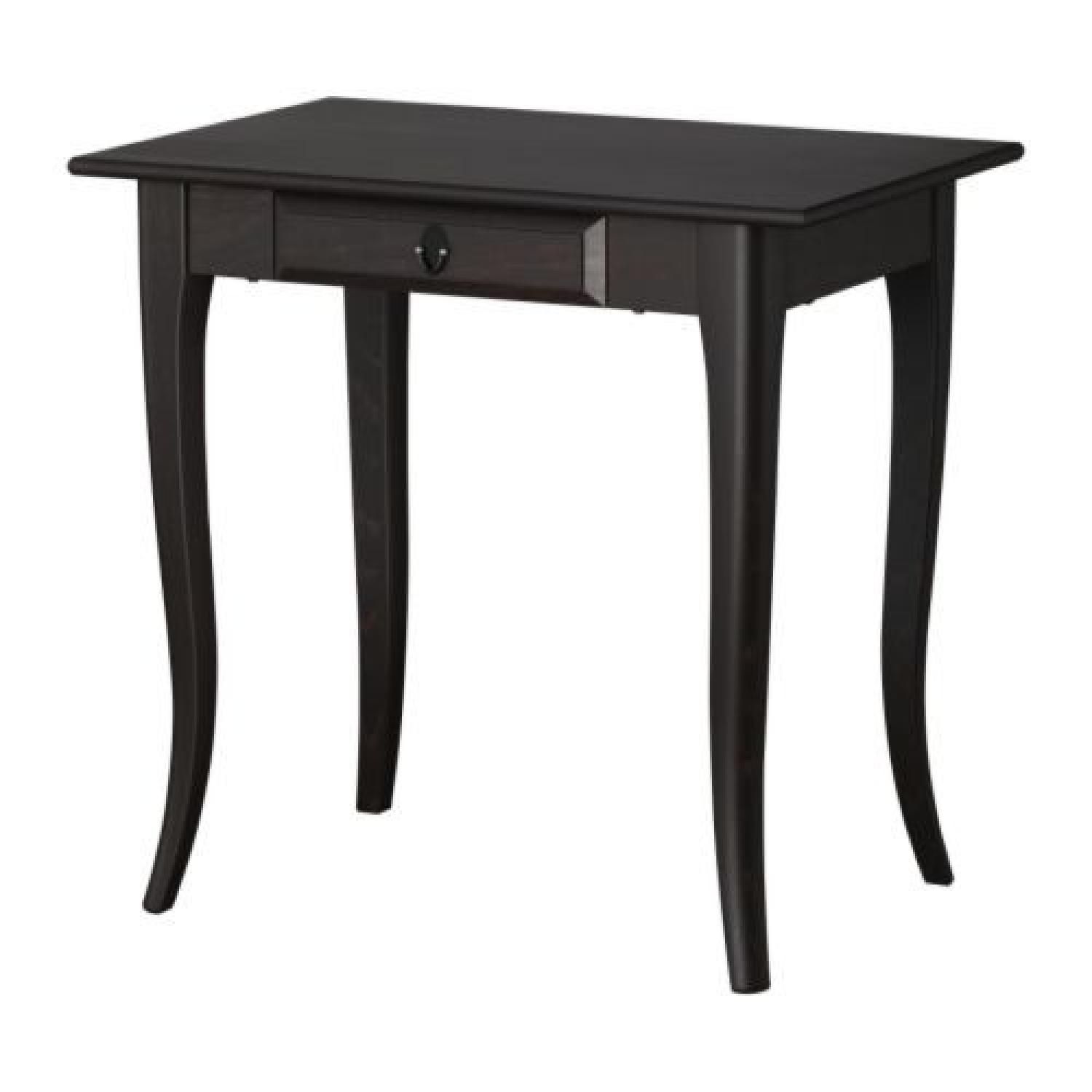 Ikea Leksvik Desk & Stool AptDeco