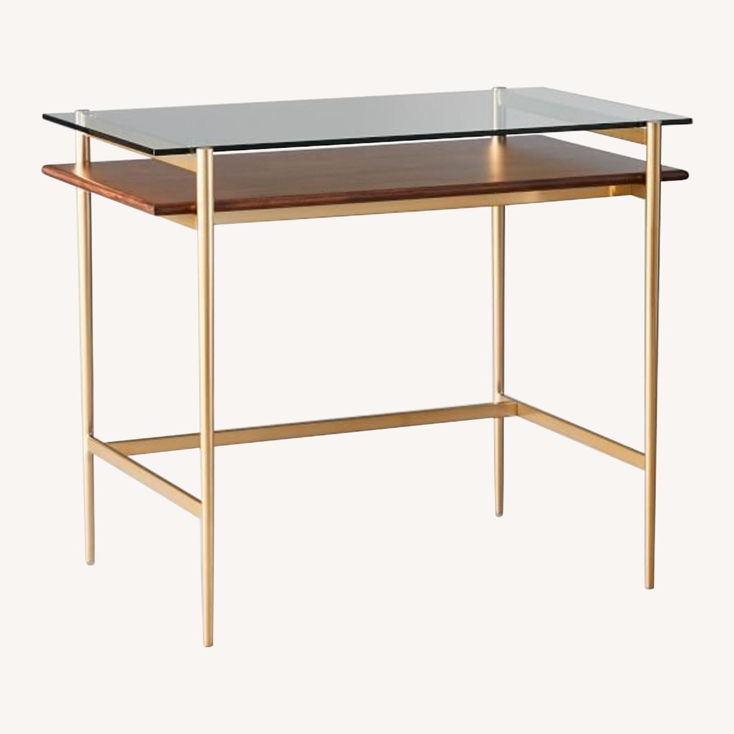 West Elm MidCentury Art Display Mini Desk AptDeco