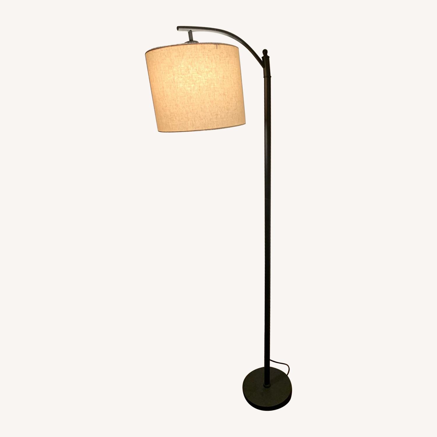 Target Brown Beige Floor Lamp Aptdeco