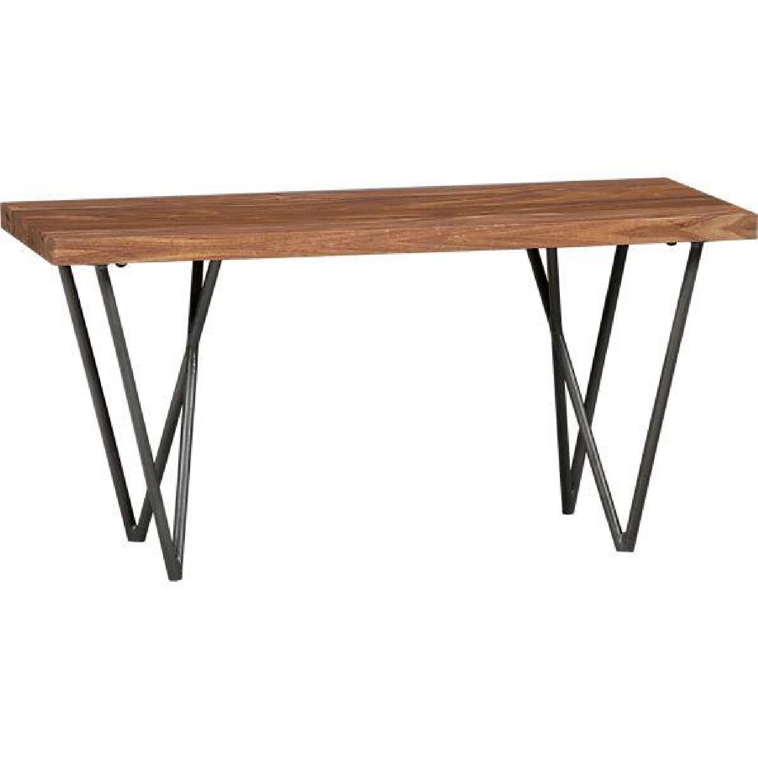 CB2 Dylan Dining Table w/ 1 Bench - image-11
