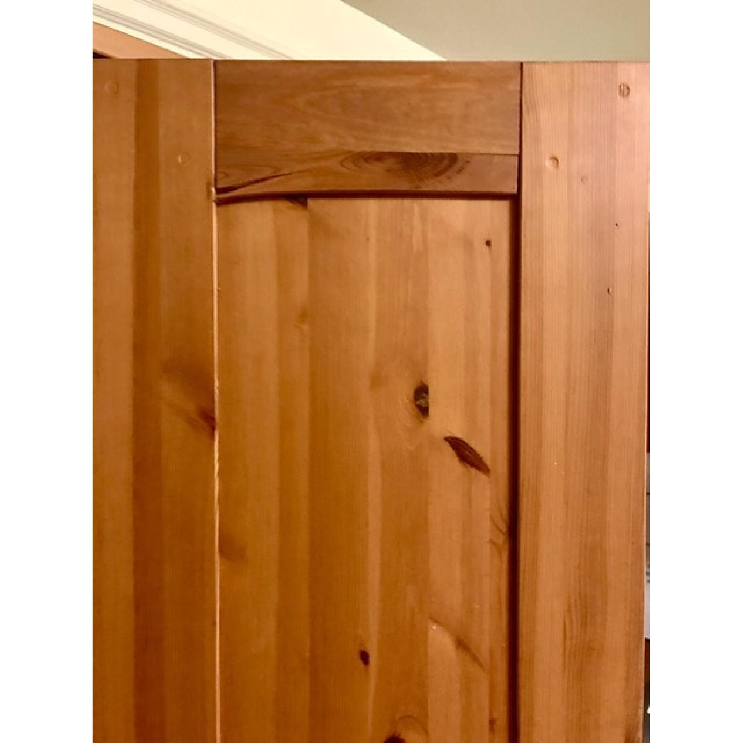 Ikea Computer Desk w/ Secretary Hutch - image-4