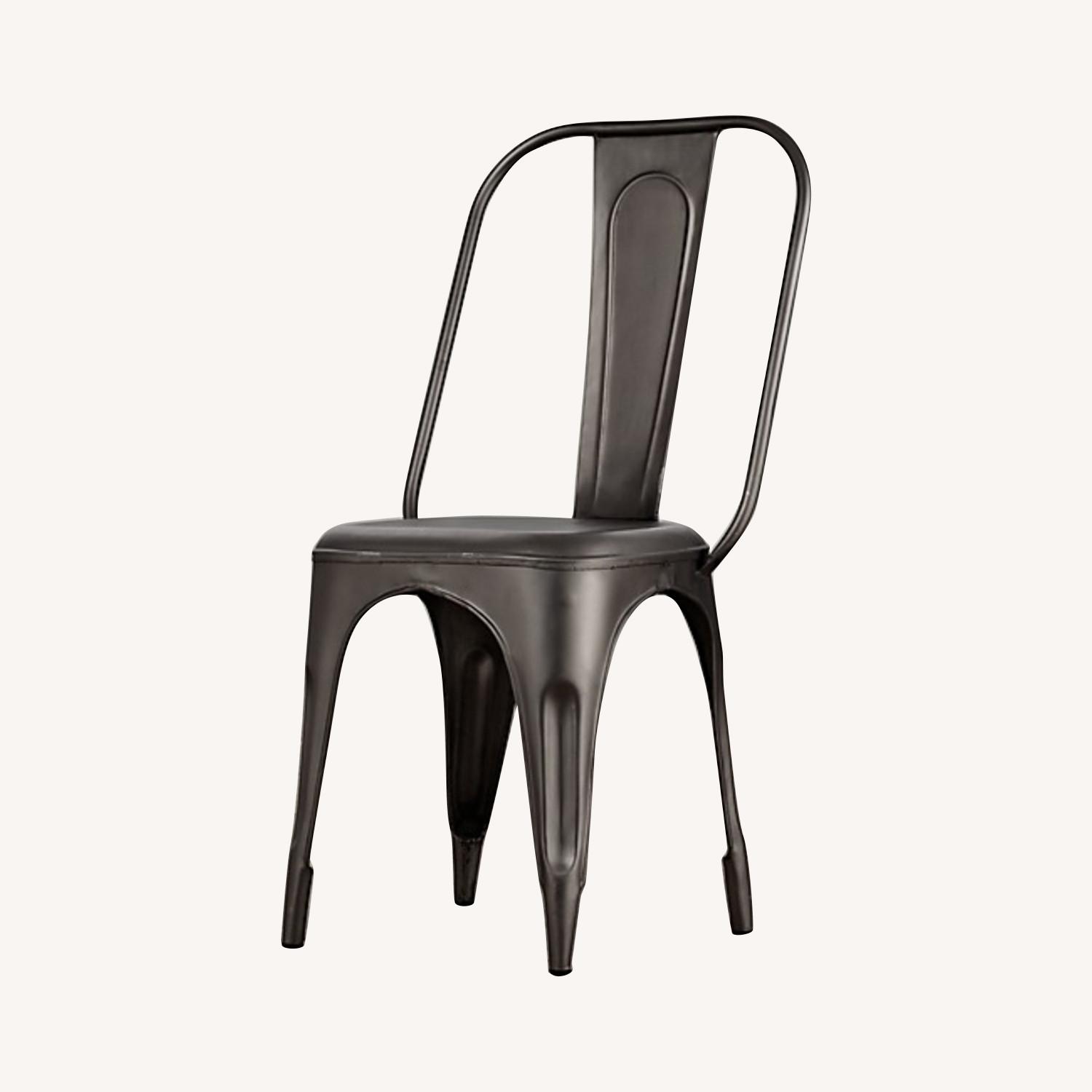 Restoration Hardware Metal Side Chairs AptDeco