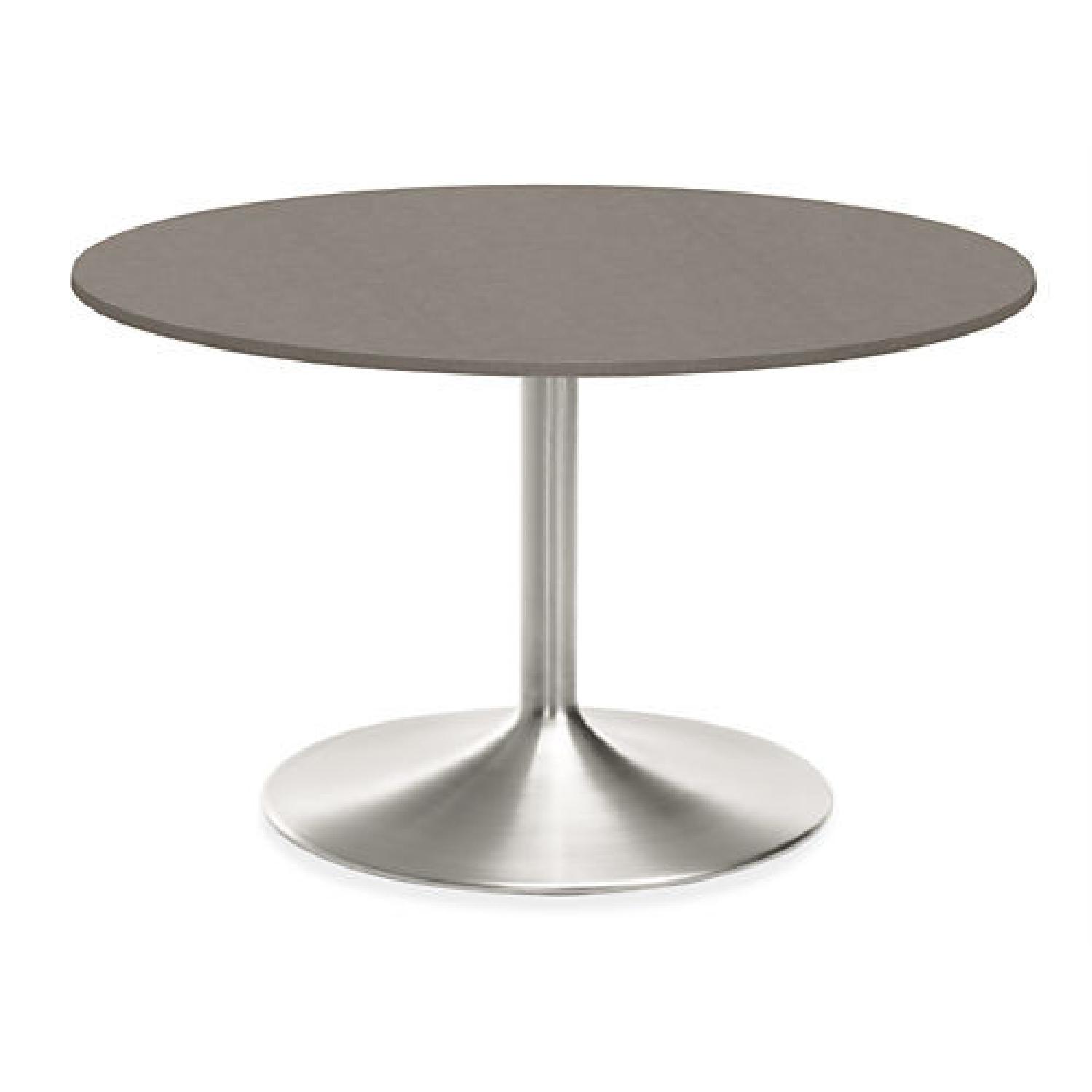 Room & Board Aria Round Quartz Dining Table - image-0