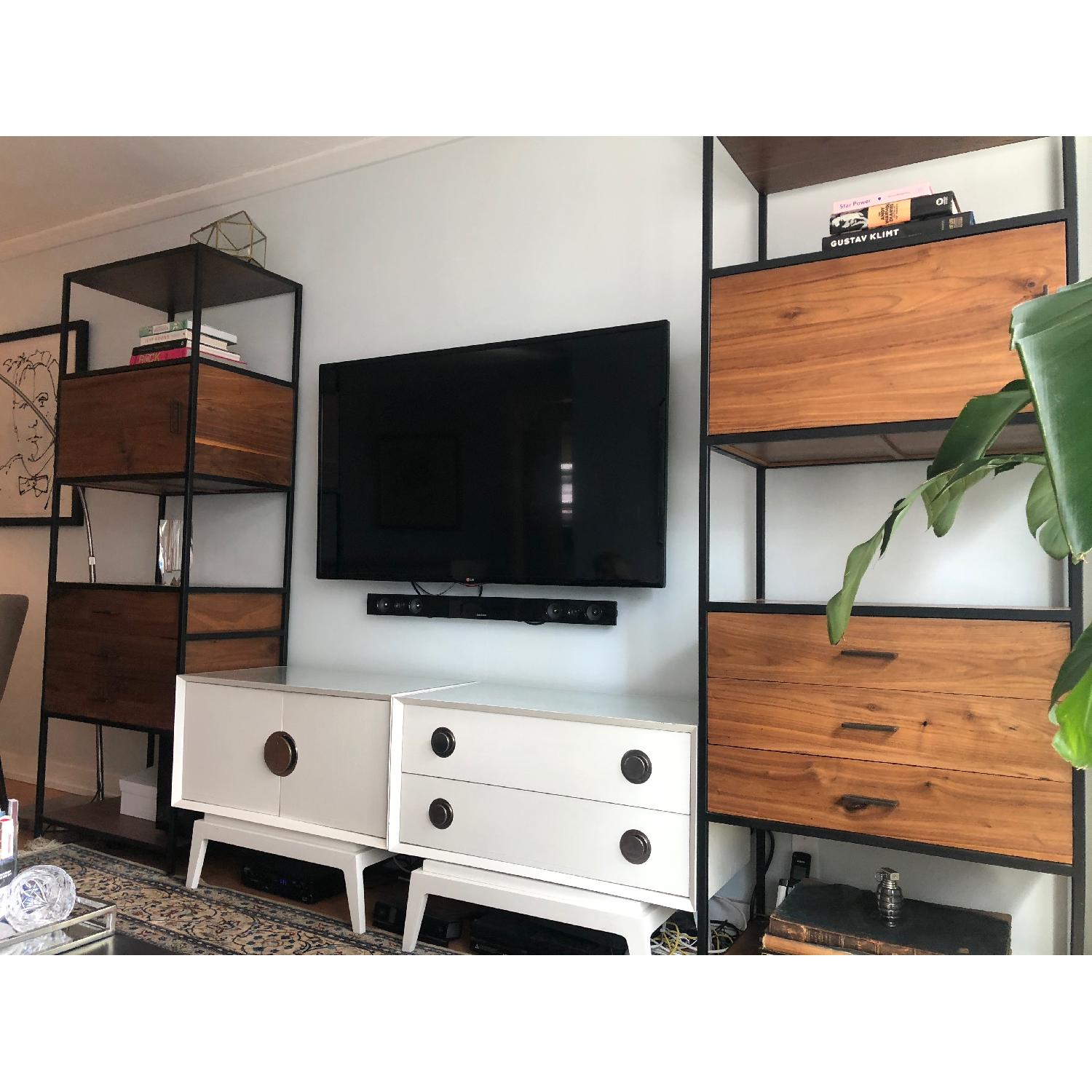 Crate & Barrel Knox Storage Bookshelves - image-2